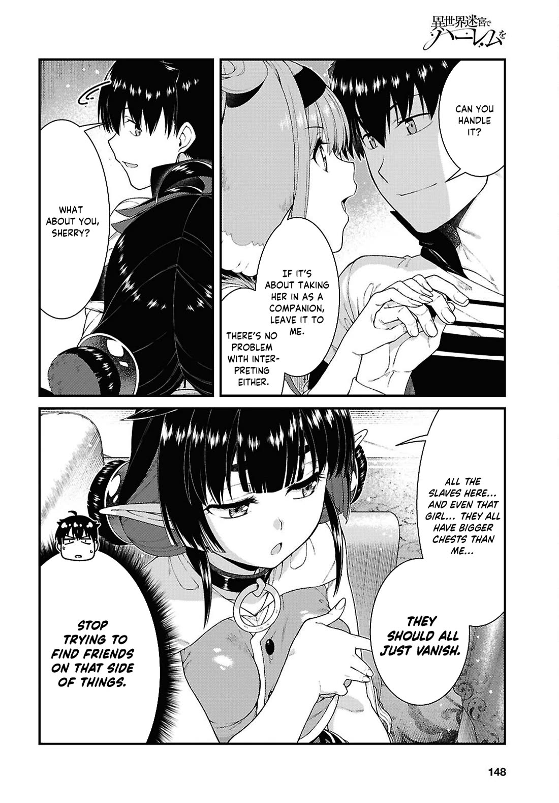 Isekai Meikyuu de Harem o Chapter 102 - Page 14