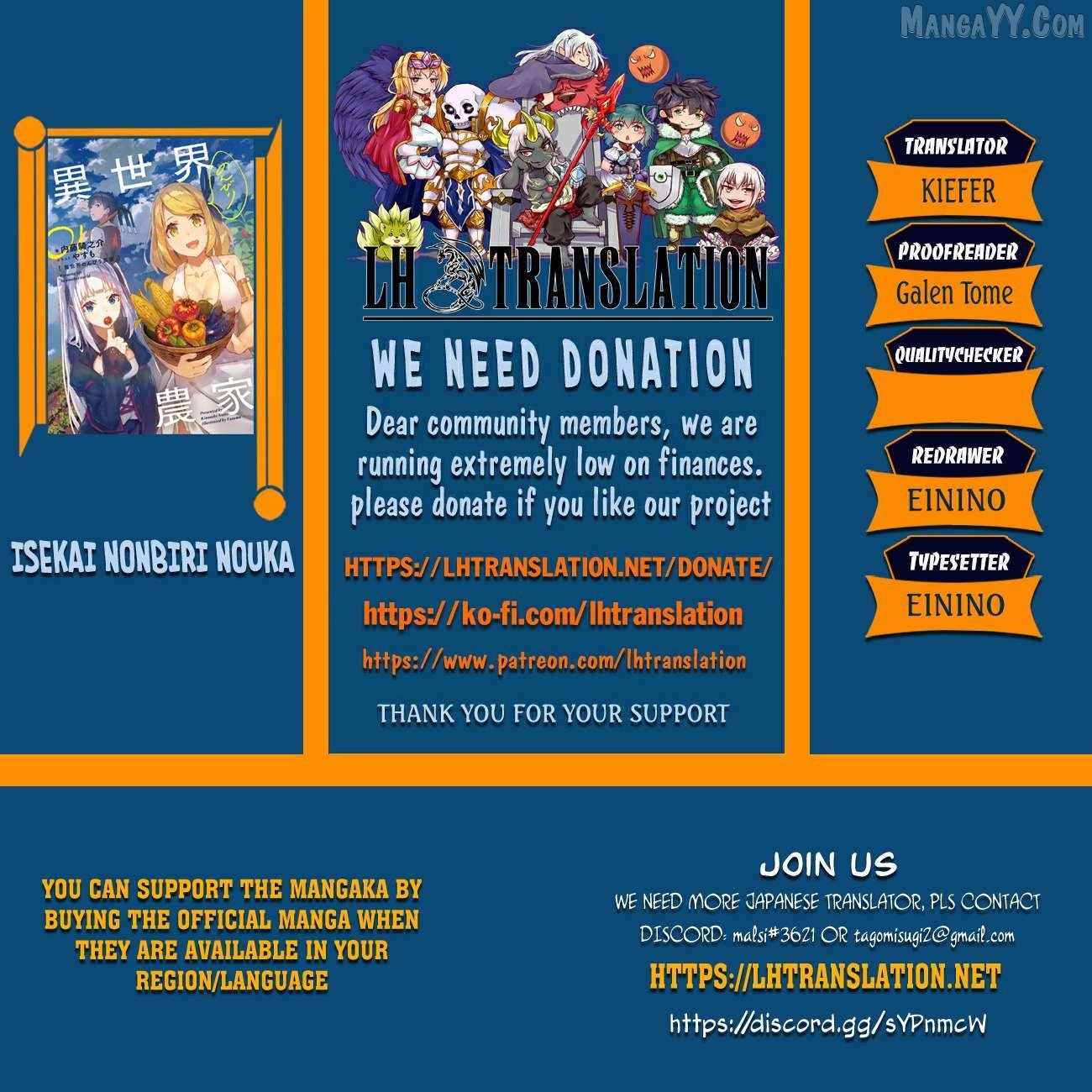 Isekai Nonbiri Nouka Chapter 282 - Page 1