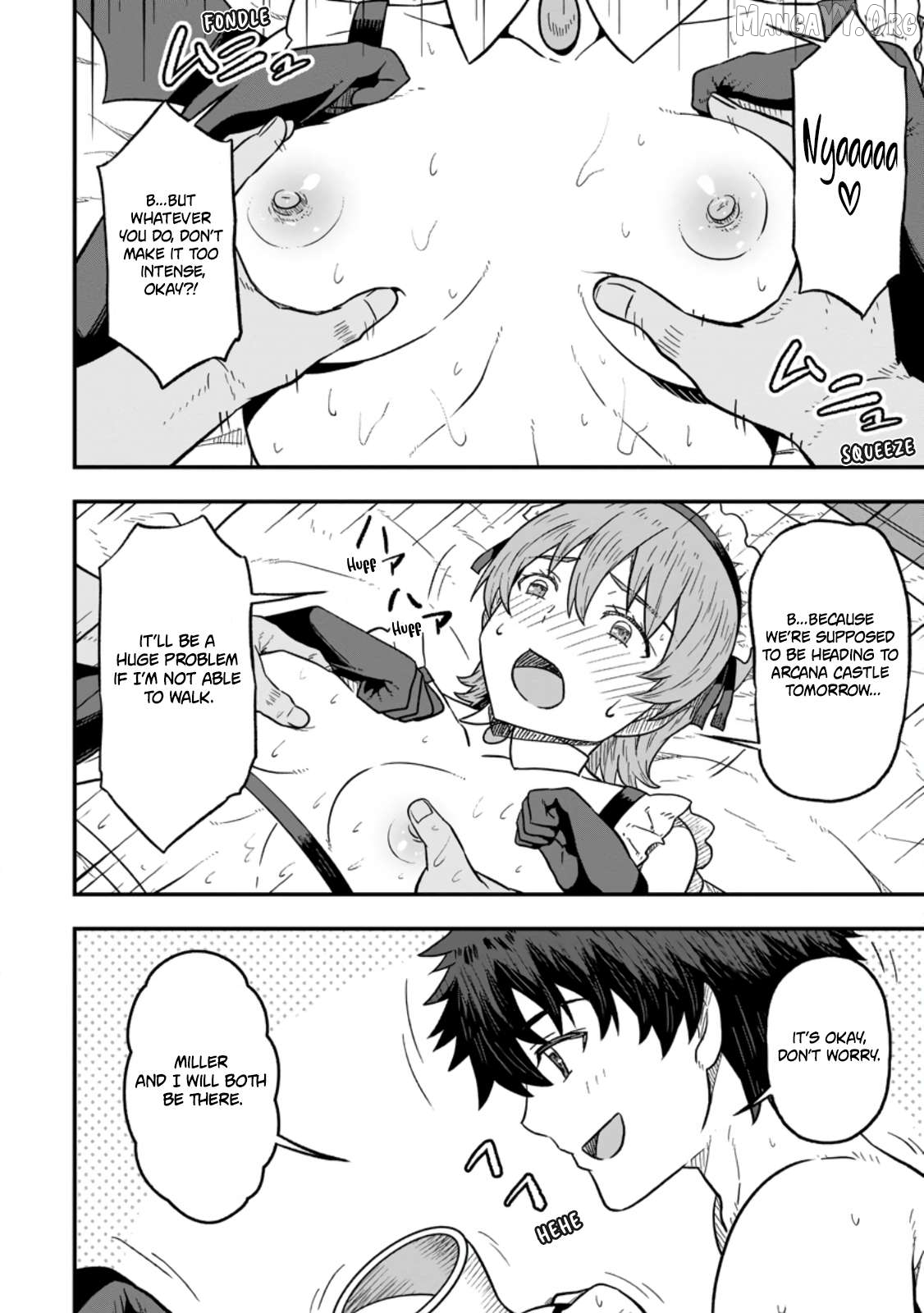 Isekai Saikyou no Yome desu ga, Yoru no Tatakai wa Ore no Hou ga Tsuyoi You desu: Chiryaku o Ikashite Nariagaru Harem Senki Chapter 27 - Page 12