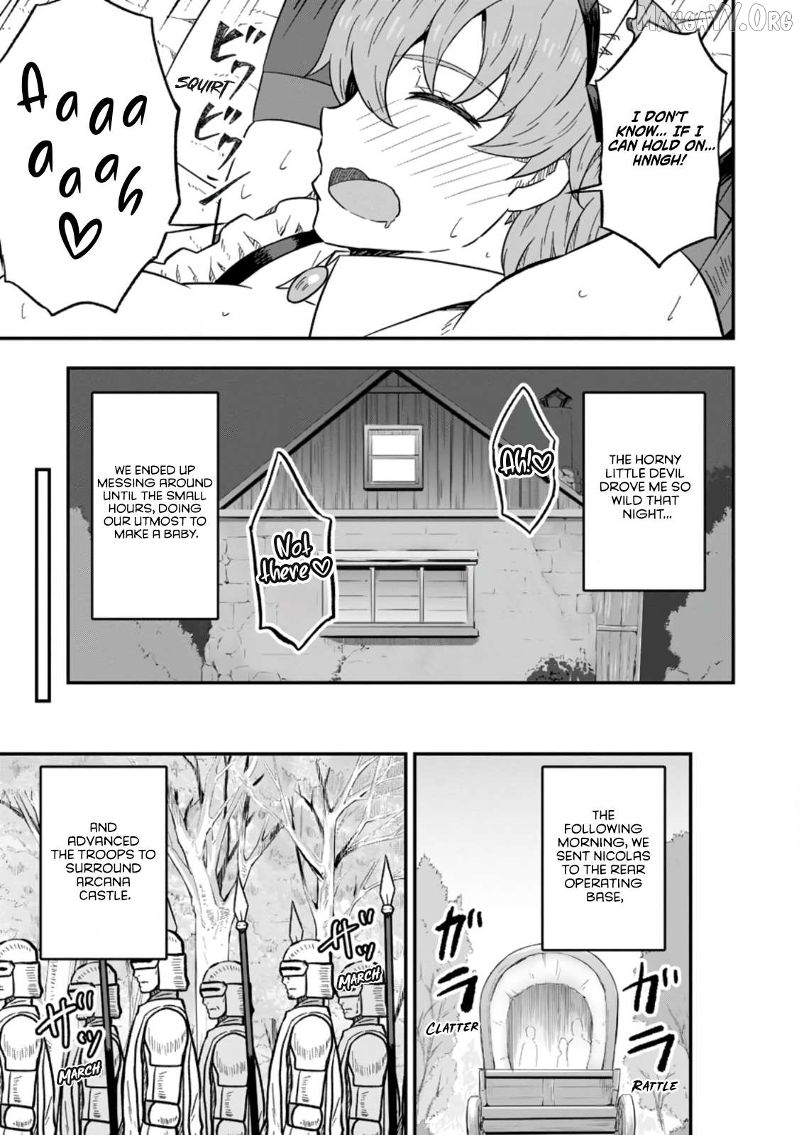 Isekai Saikyou no Yome desu ga, Yoru no Tatakai wa Ore no Hou ga Tsuyoi You desu: Chiryaku o Ikashite Nariagaru Harem Senki Chapter 27 - Page 15