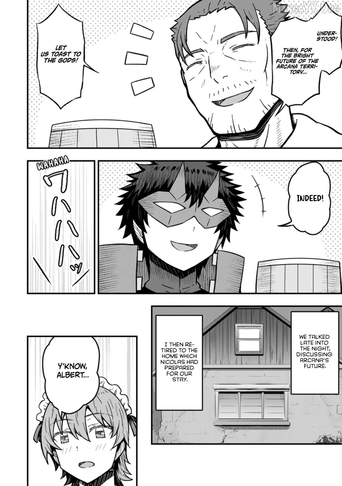 Isekai Saikyou no Yome desu ga, Yoru no Tatakai wa Ore no Hou ga Tsuyoi You desu: Chiryaku o Ikashite Nariagaru Harem Senki Chapter 27 - Page 4