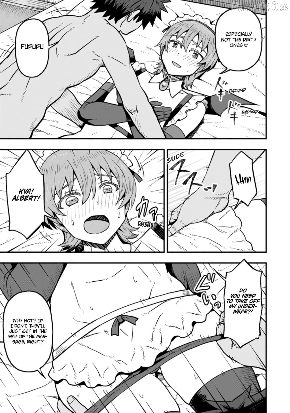 Isekai Saikyou no Yome desu ga, Yoru no Tatakai wa Ore no Hou ga Tsuyoi You desu: Chiryaku o Ikashite Nariagaru Harem Senki Chapter 27 - Page 9