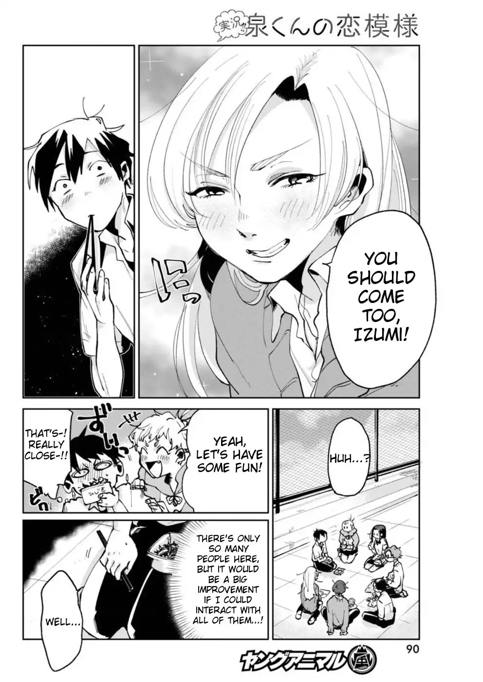 Jikkyou!! Izumi-kun no Koi Moyou Chapter 4 - Page 10