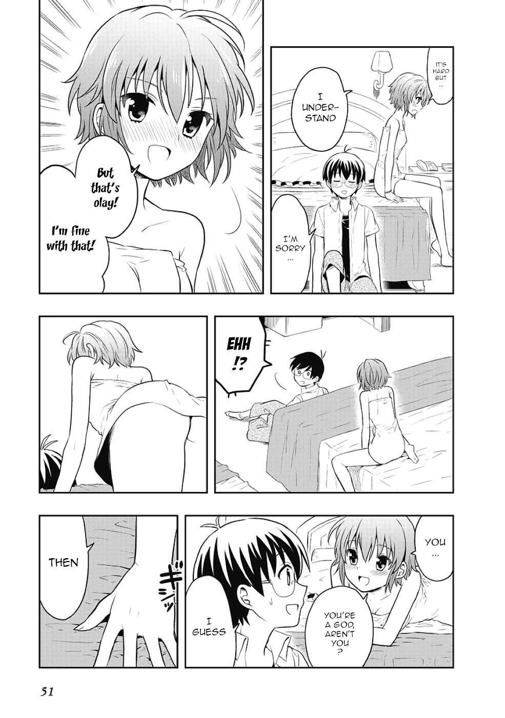 Jinsei Hensachi 48 no Koukousei ga Kamisama ni Narimashita Chapter 10 - Page 51