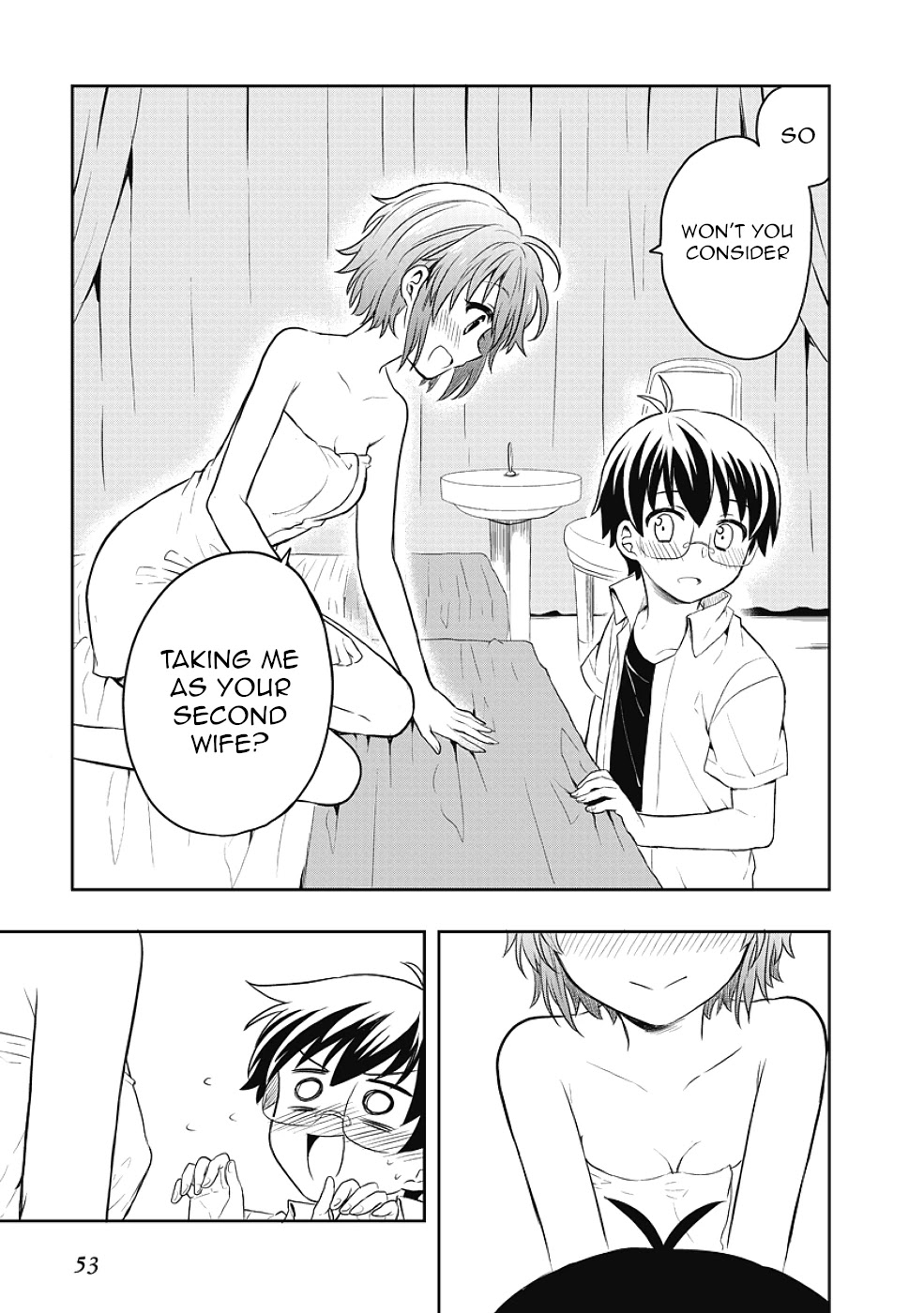 Jinsei Hensachi 48 no Koukousei ga Kamisama ni Narimashita Chapter 10 - Page 53