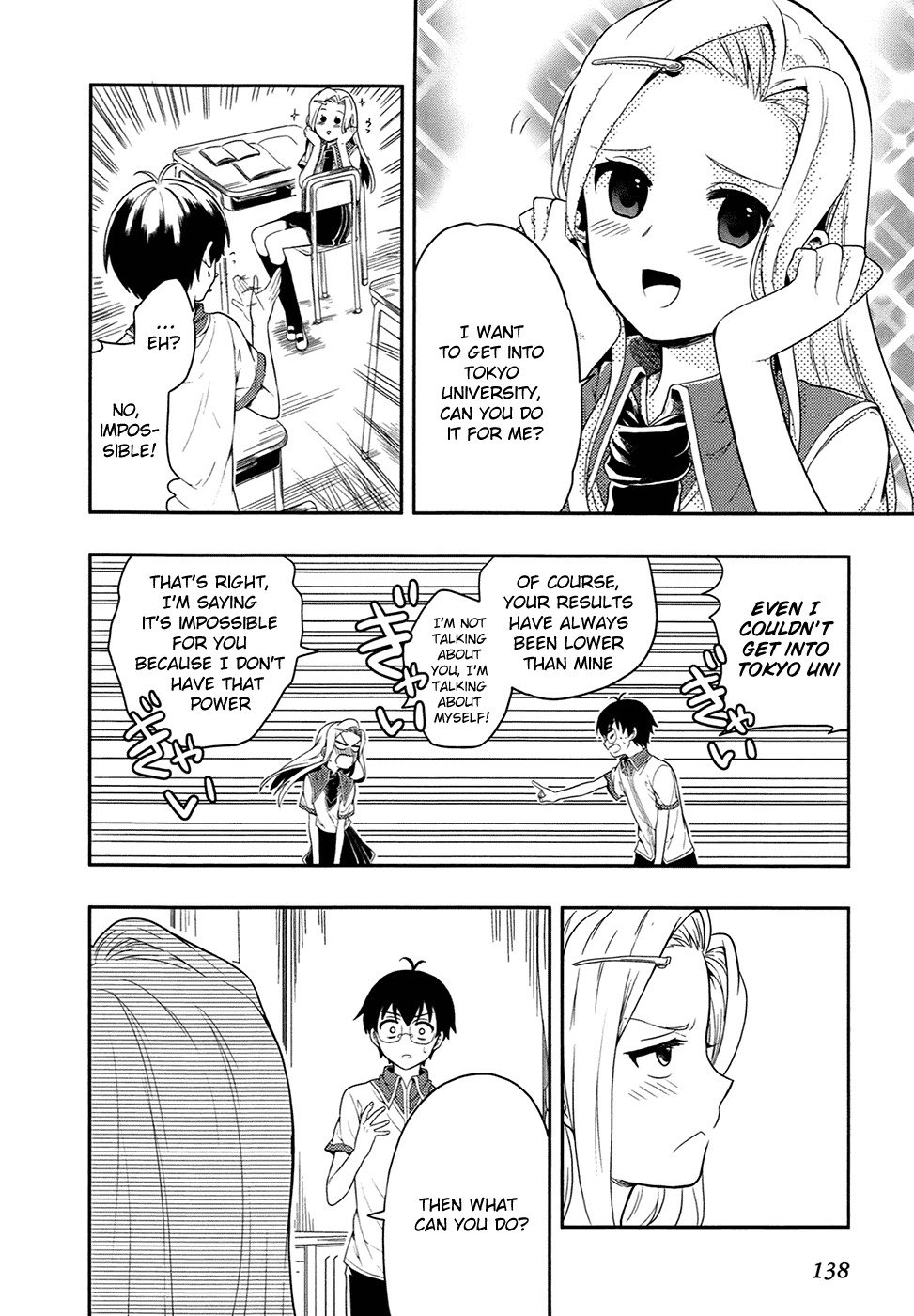 Jinsei Hensachi 48 no Koukousei ga Kamisama ni Narimashita Chapter 3 - Page 28