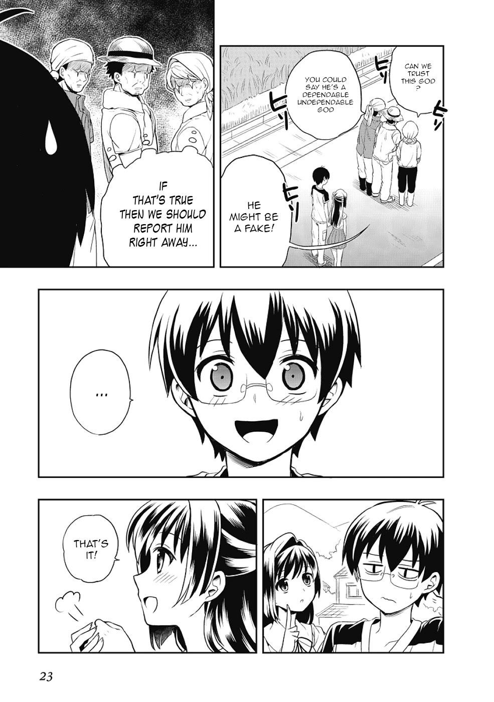 Jinsei Hensachi 48 no Koukousei ga Kamisama ni Narimashita Chapter 7 - Page 23