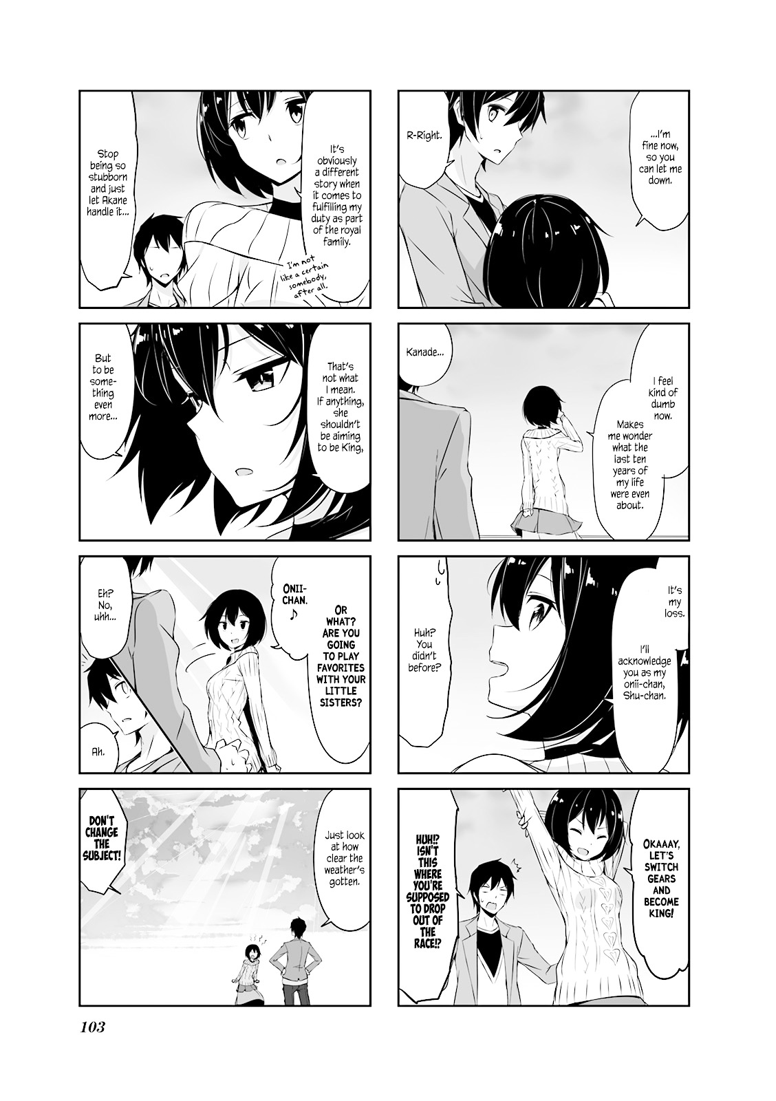 Joukamachi no Dandelion Chapter 30 - Page 9