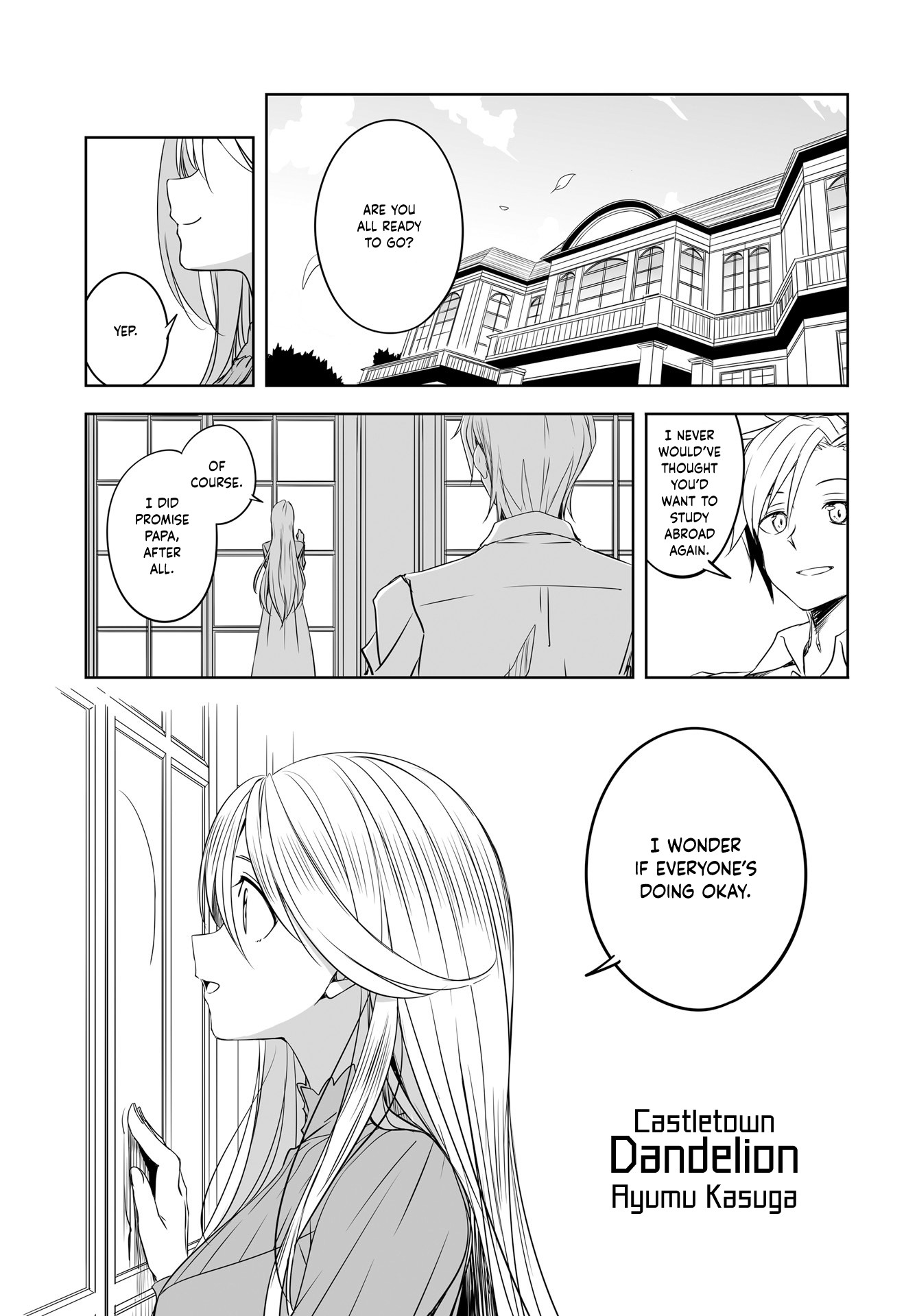 Joukamachi no Dandelion Chapter 52 - Page 1