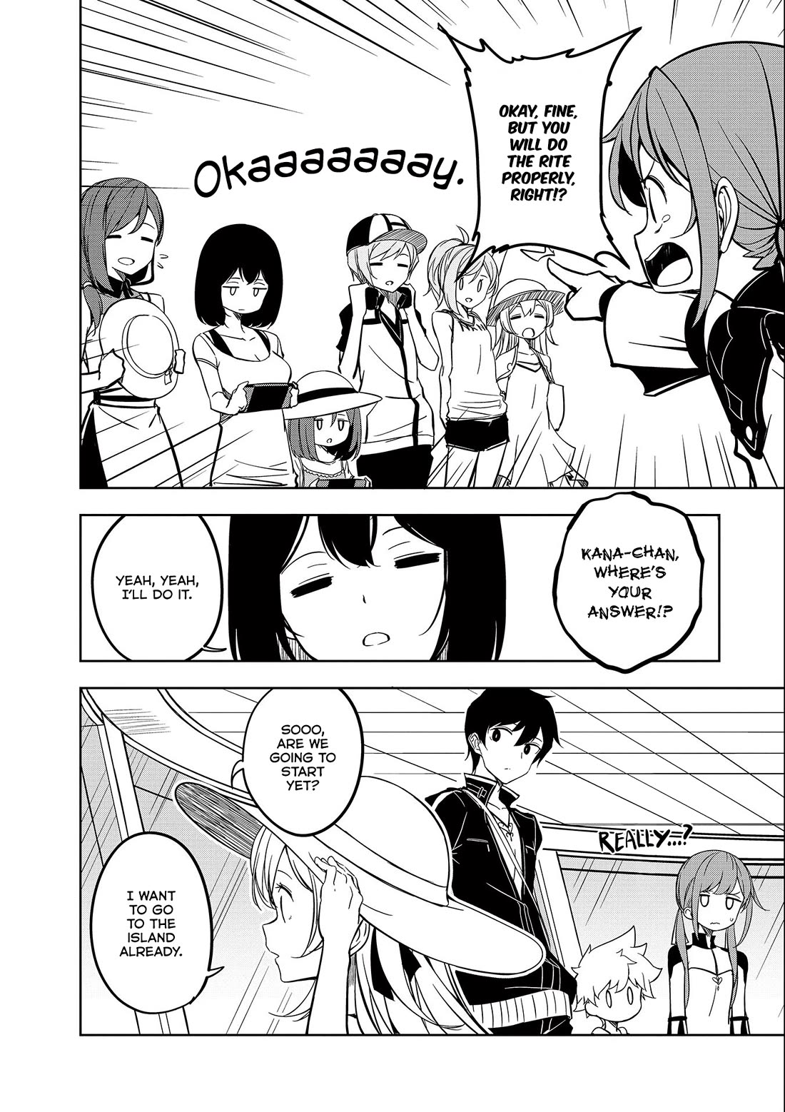 Joukamachi no Dandelion Chapter 53 - Page 34