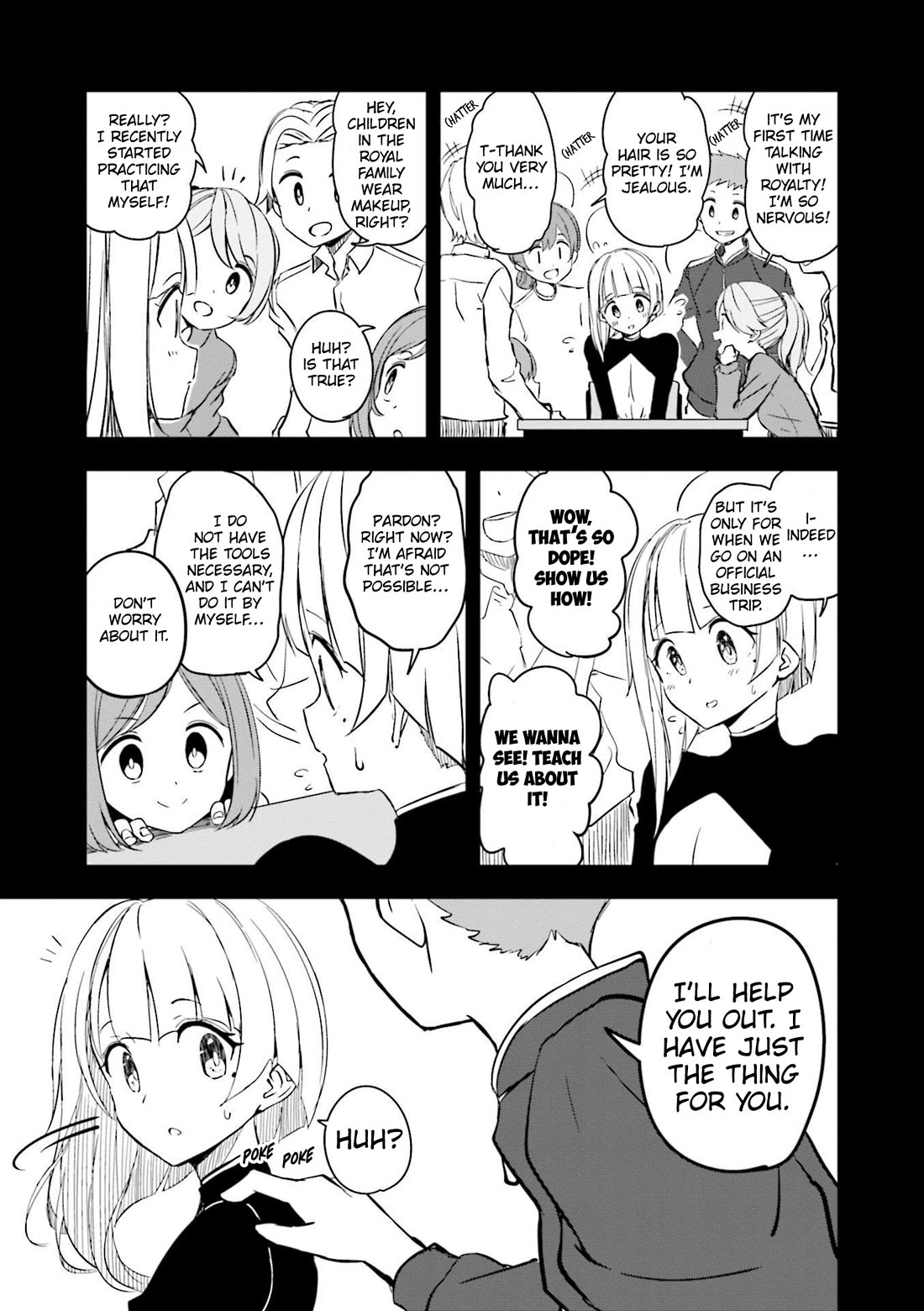 Joukamachi no Dandelion Chapter 58 - Page 8