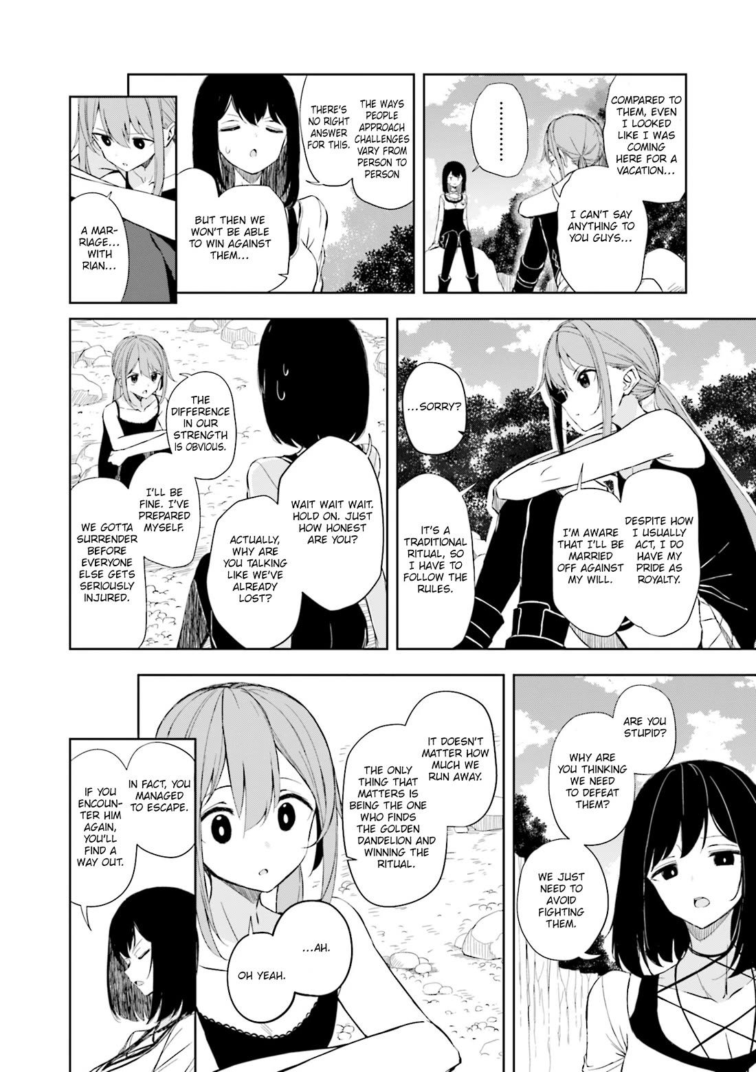 Joukamachi no Dandelion Chapter 61 - Page 11