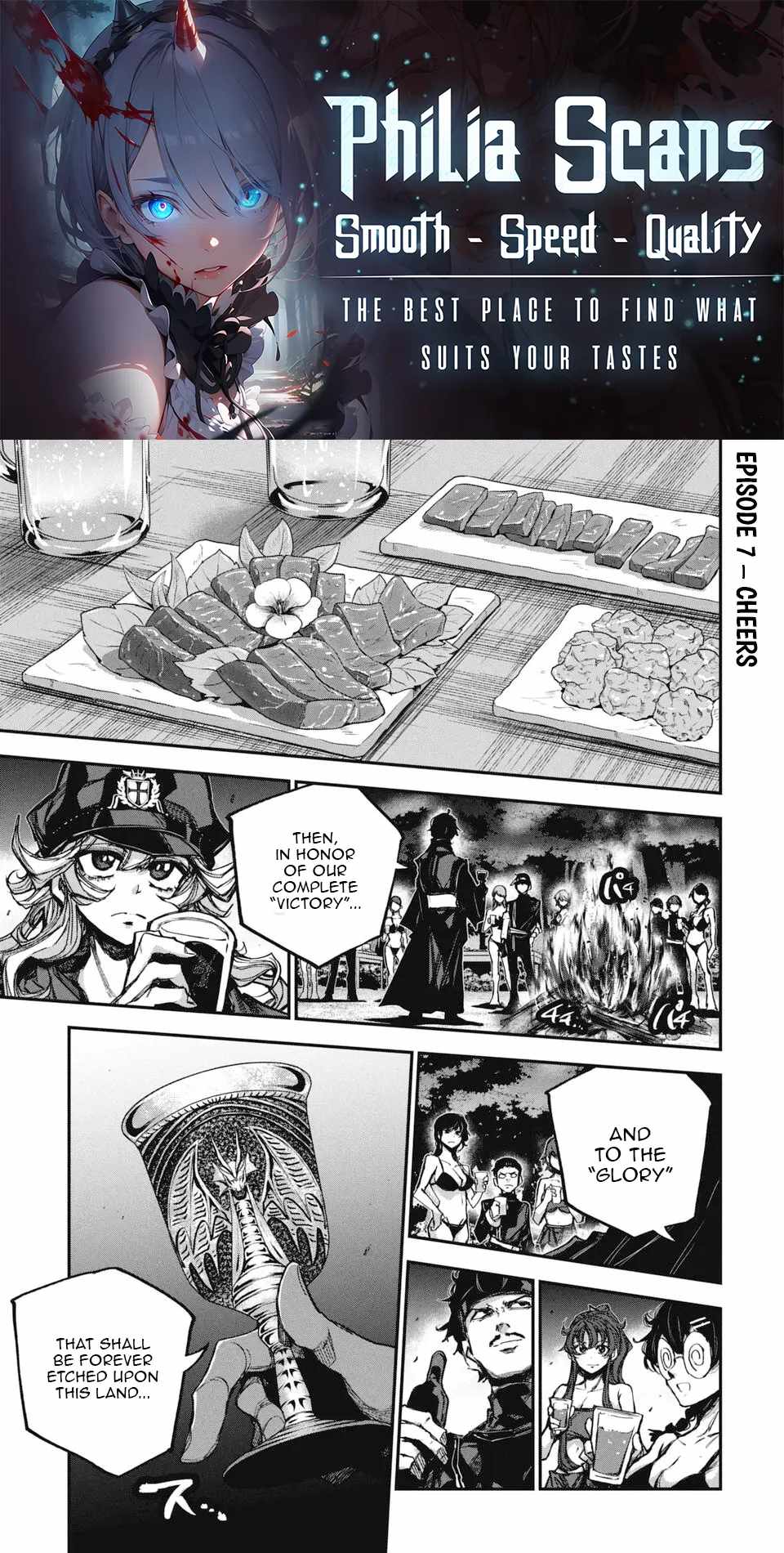 Justice Saga —Ware no Tsukurishi Risou no Sekai de Youjo Musou— Chapter 7 - Page 1