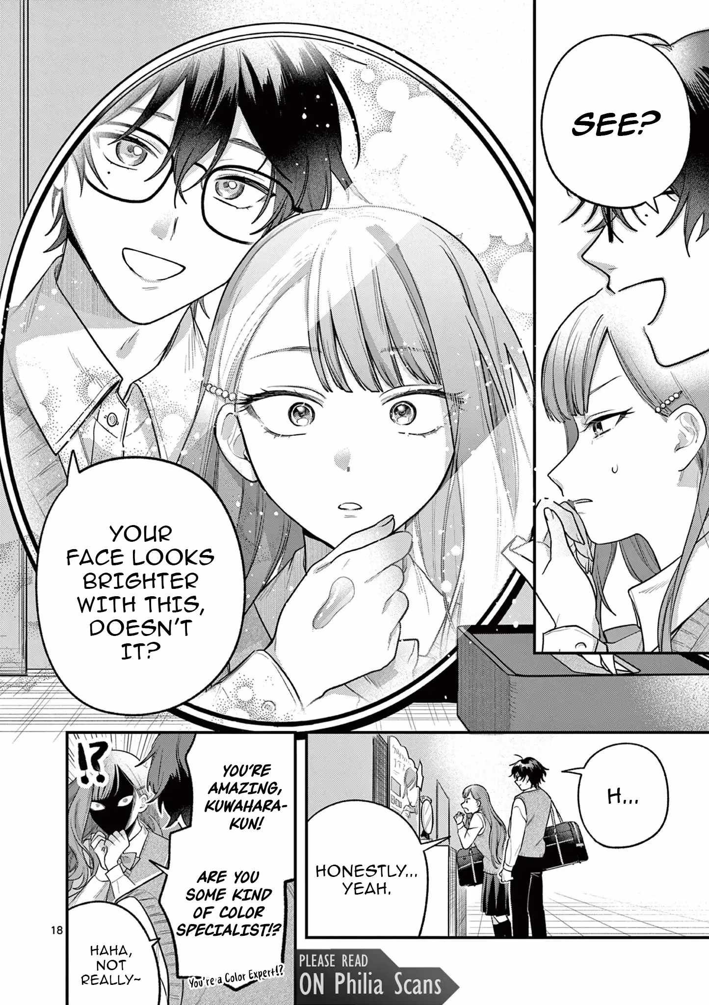 Jyanome-san Wants to Smile! Chapter 3.1 - Page 18