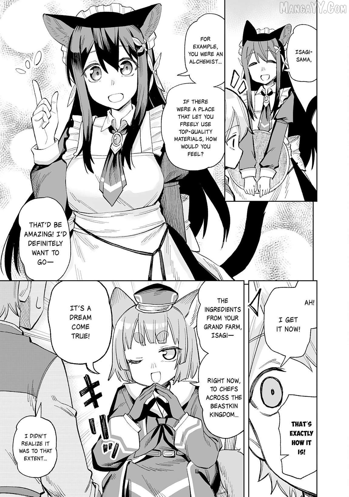 Kaikosareta Kyuutei Renkinjutsushi wa Henkyou de Dai Nouen wo Tsukuriageru – Sokoku wo Oidasareta kedo, Saikyou Ryouchi de Slow Life wo Ouka suru Chapter 18 - Page 22