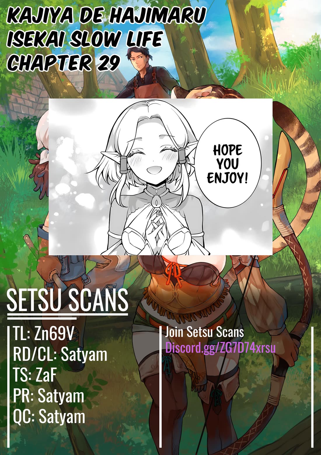 Kajiya de Hajimeru Isekai Slow Life Chapter 29 - Page 1