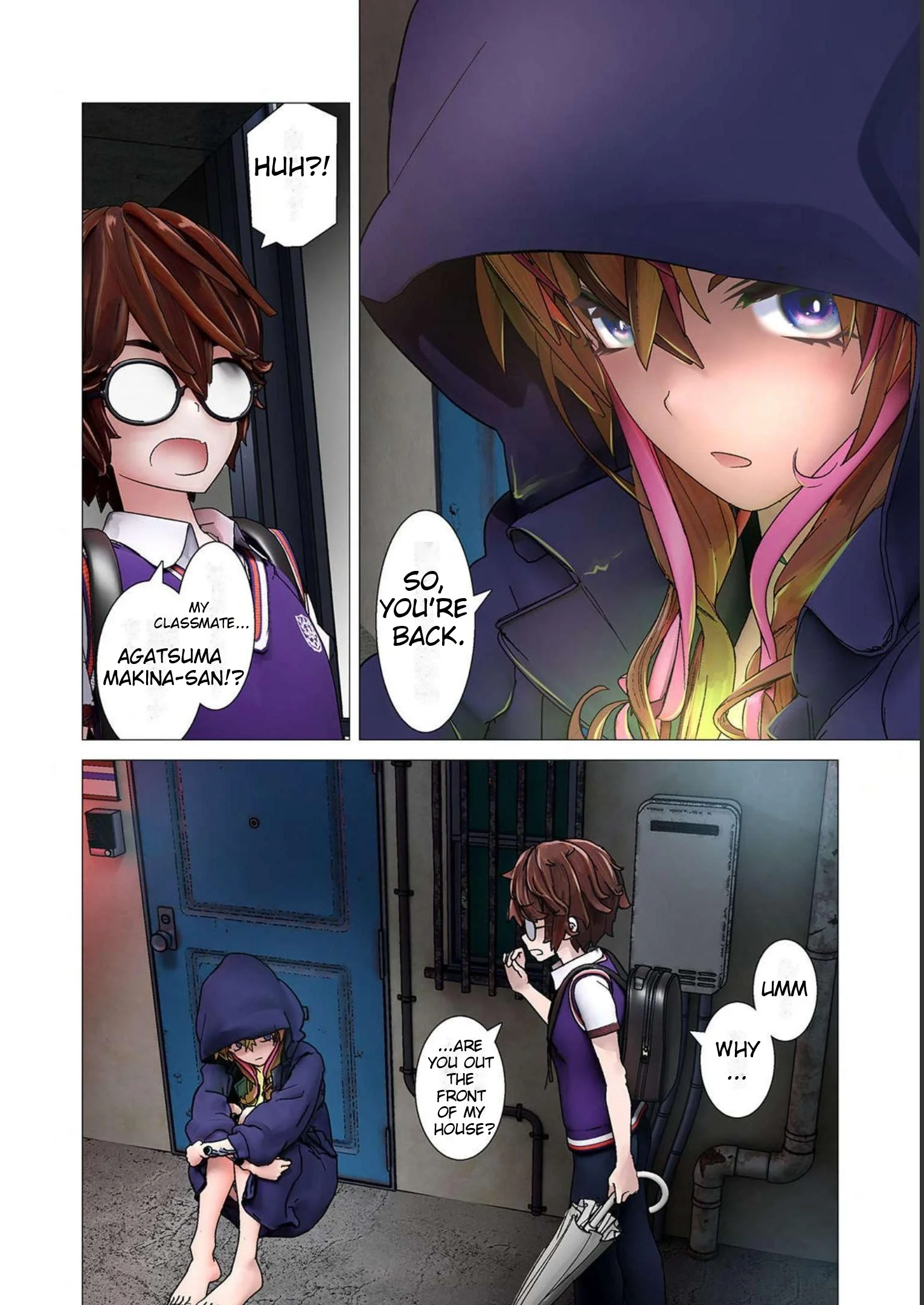 Kakushite! Makina-san!! Chapter 1 - Page 12