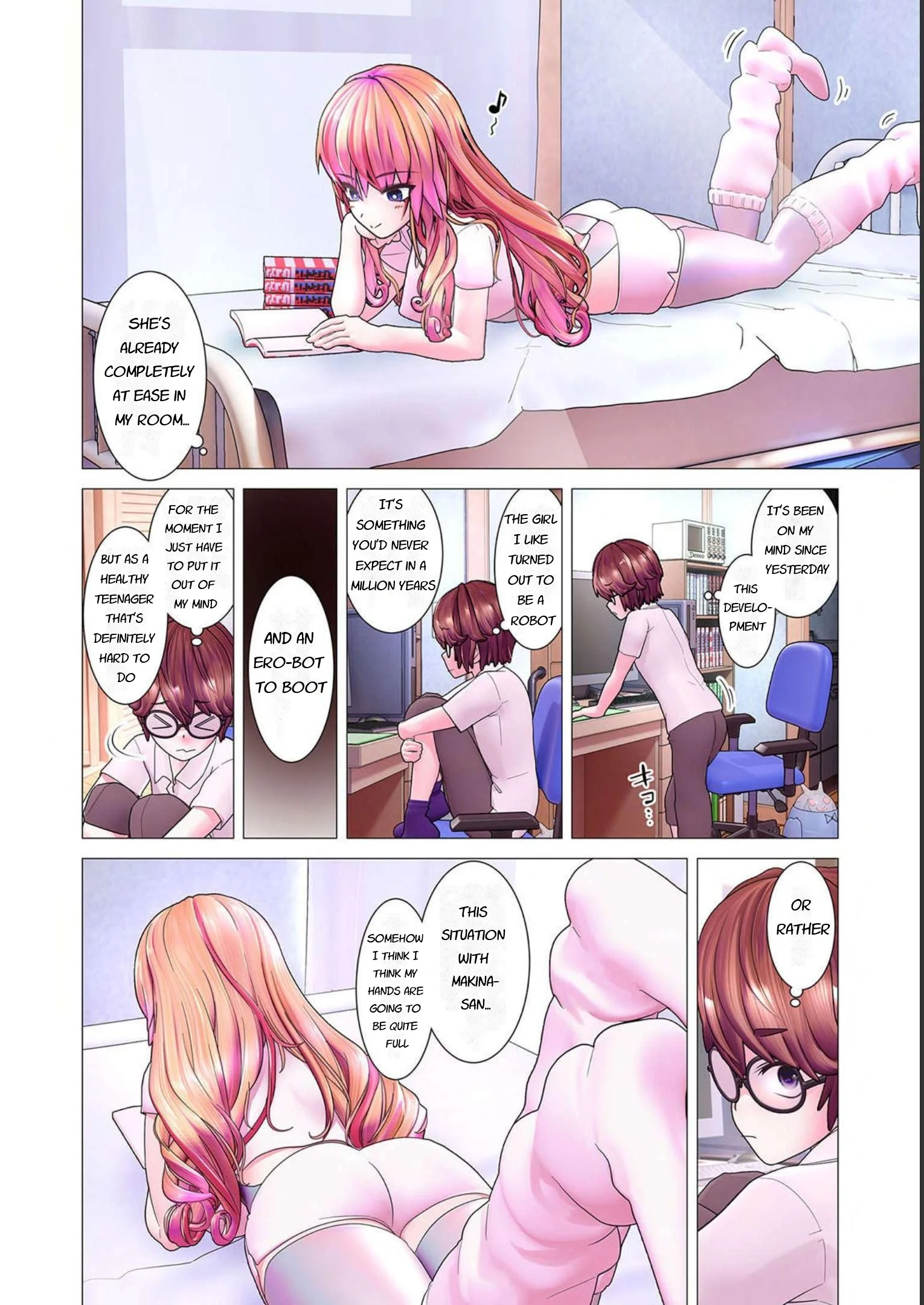 Kakushite! Makina-san!! Chapter 2 - Page 8