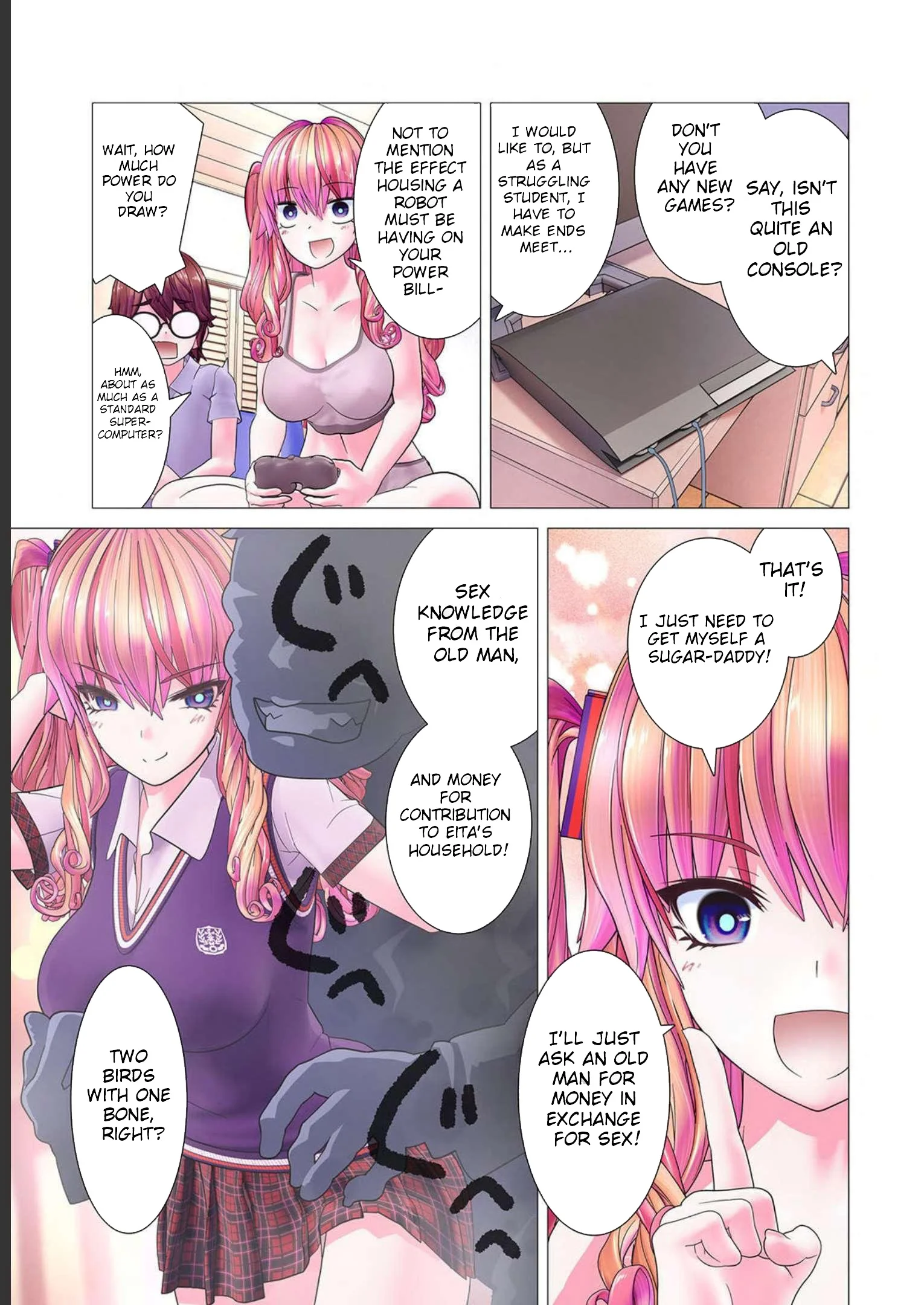 Kakushite! Makina-san!! Chapter 5.5 - Page 19