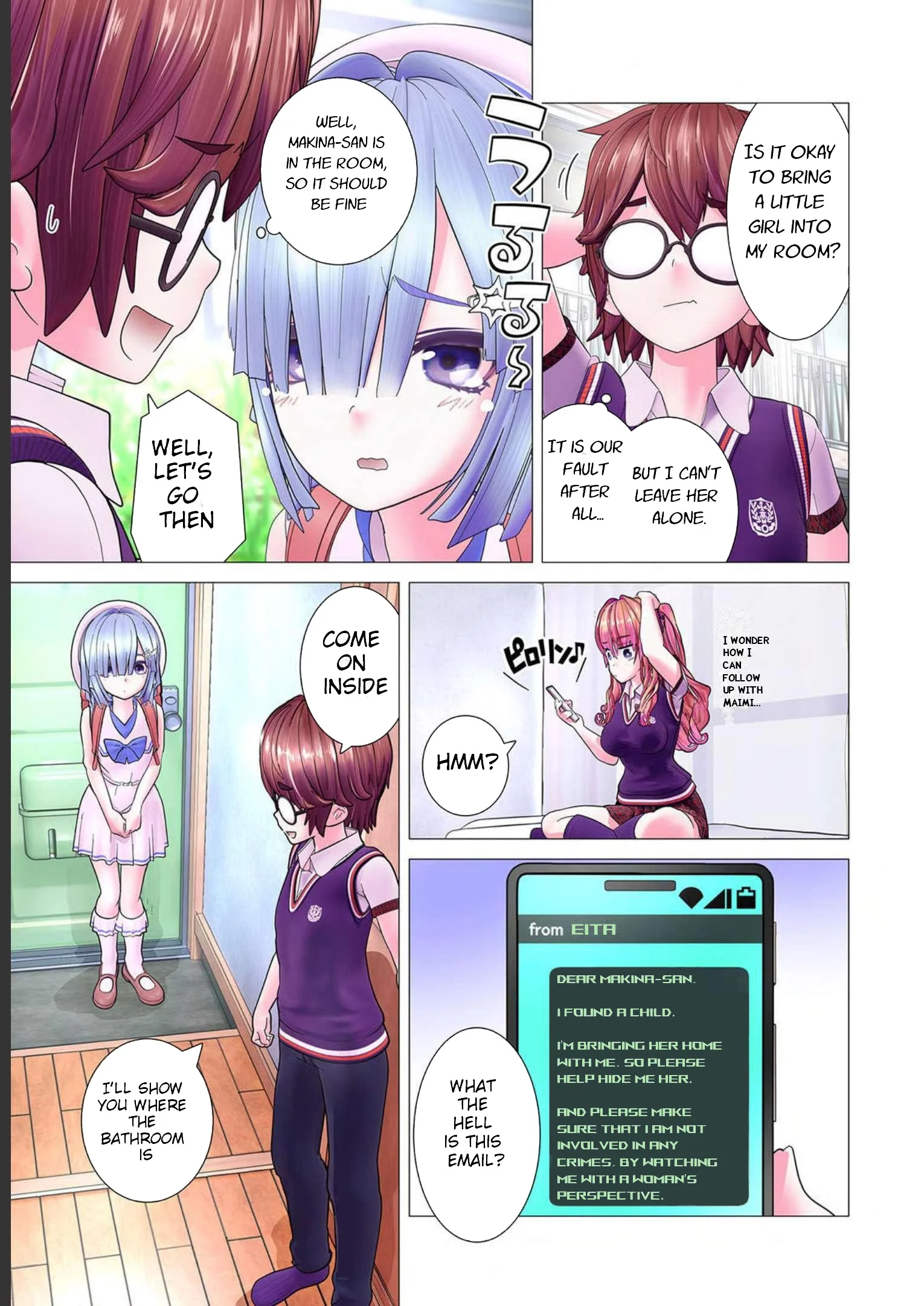 Kakushite! Makina-san!! Chapter 5 - Page 19