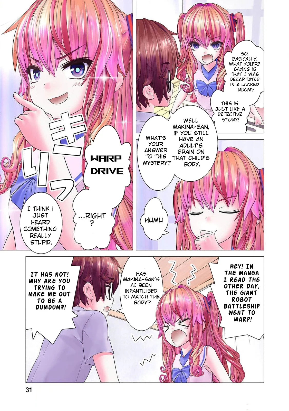 Kakushite! Makina-san!! Chapter 7 - Page 5