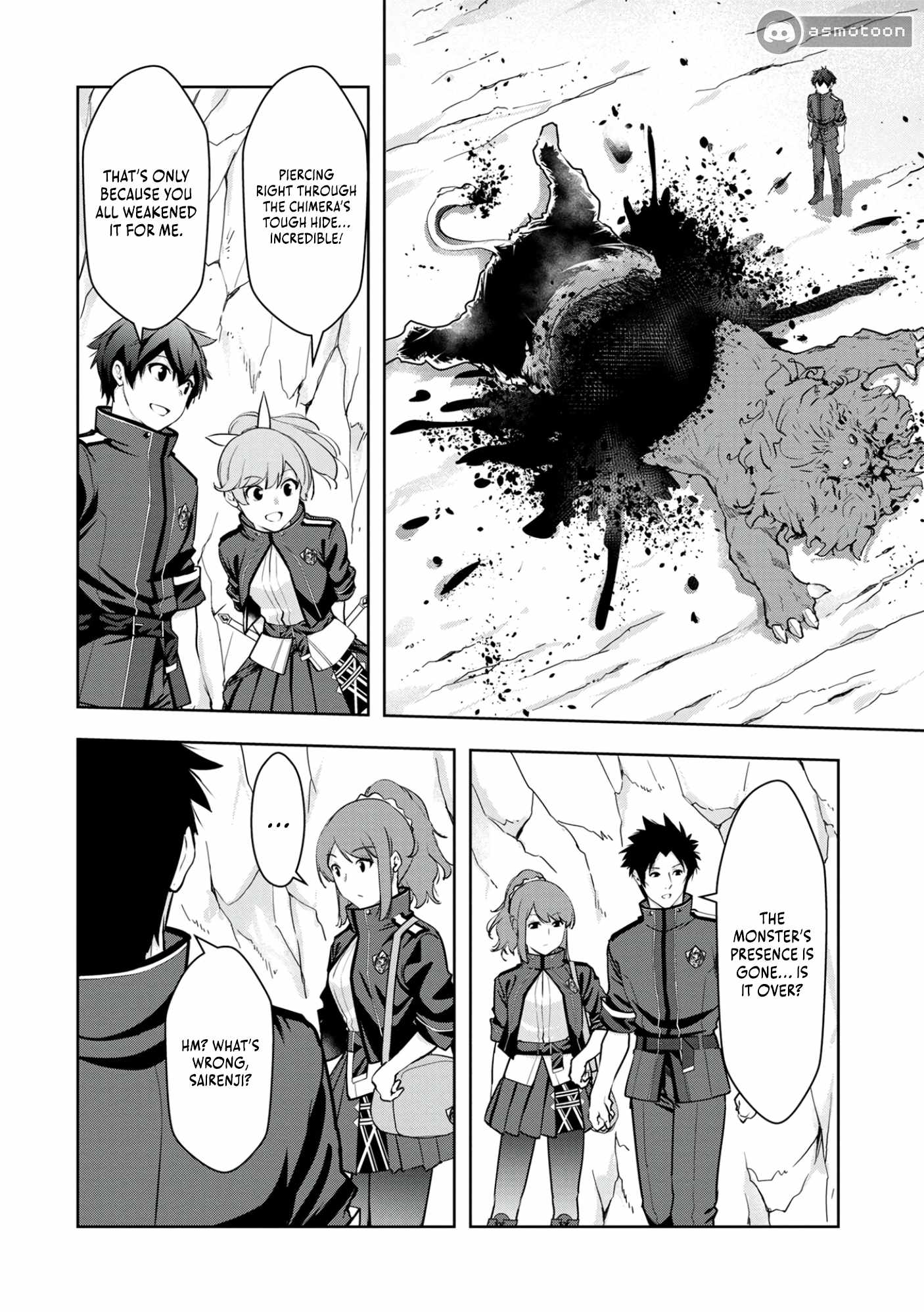 Kamigami no Kennou wo Ayatsurishi Mono ~Nouryoku Suuchi “0” de Sagesumareteiru Ore da ga, Jitsu wa Sekai Saikyou no Ikkaku~ Chapter 10 - Page 7