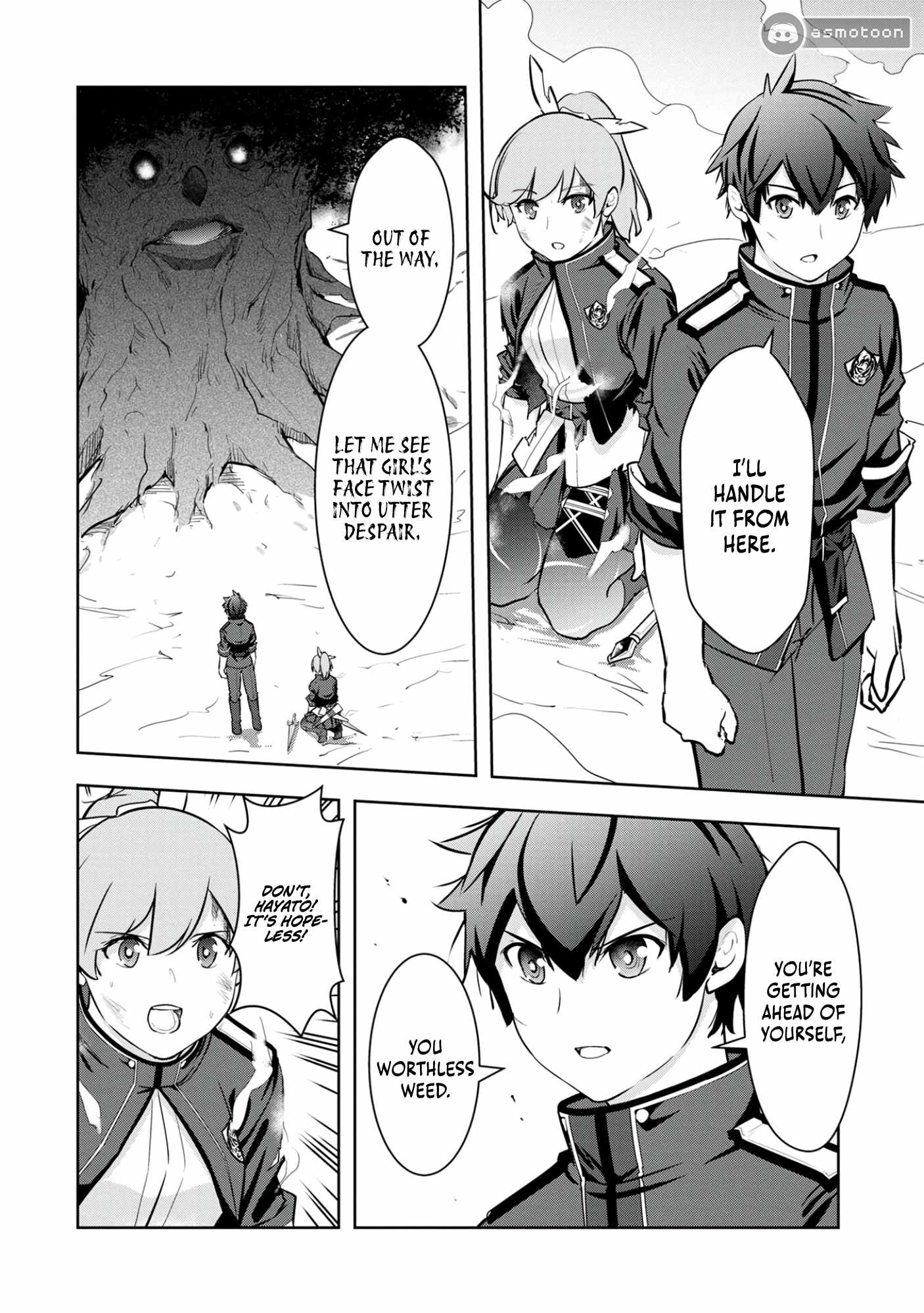 Kamigami no Kennou wo Ayatsurishi Mono ~Nouryoku Suuchi “0” de Sagesumareteiru Ore da ga, Jitsu wa Sekai Saikyou no Ikkaku~ Chapter 12 - Page 19