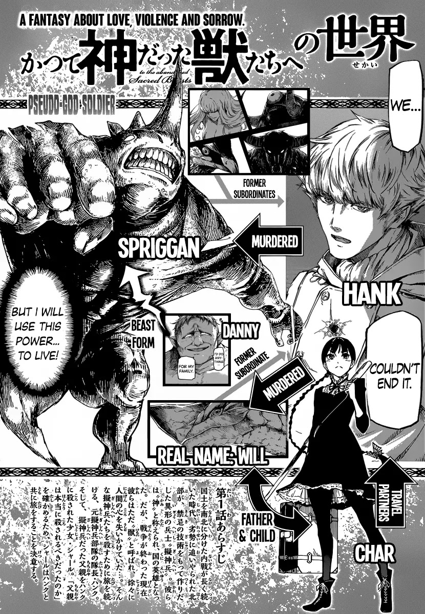 Katsute Kami Datta Kemonotachi e Chapter 2 - Page 1