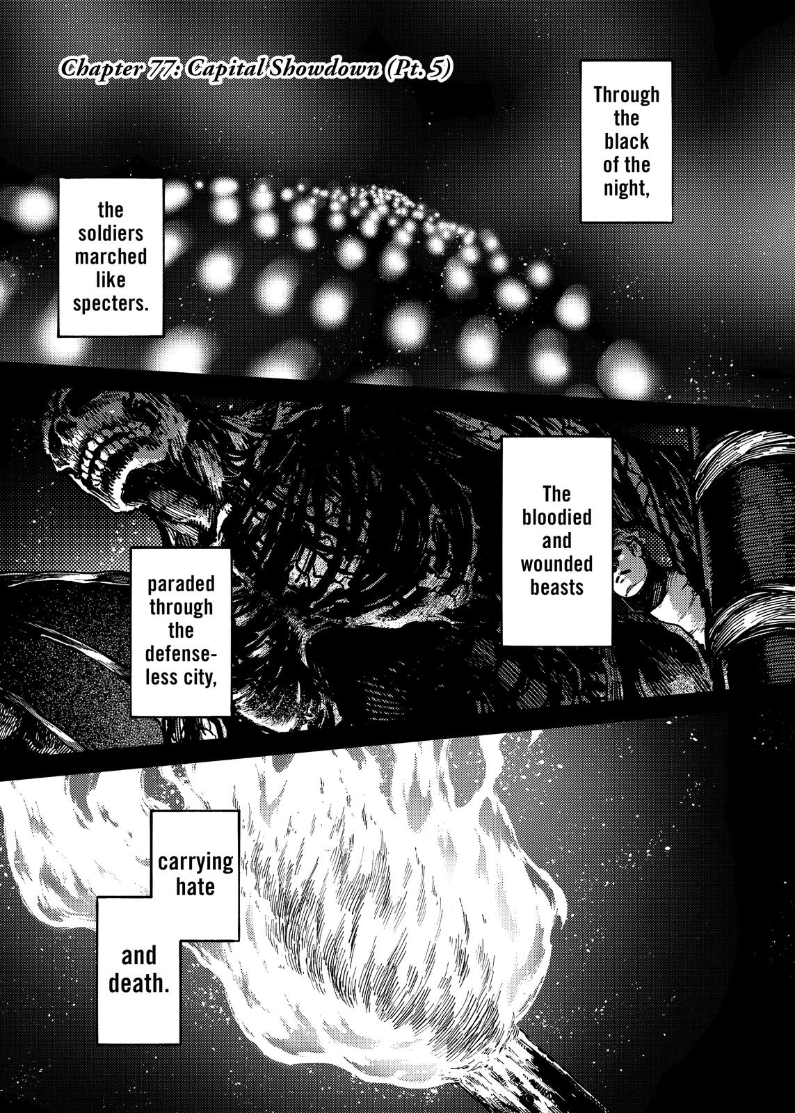 Katsute Kami Datta Kemonotachi e Chapter 77 - Page 1