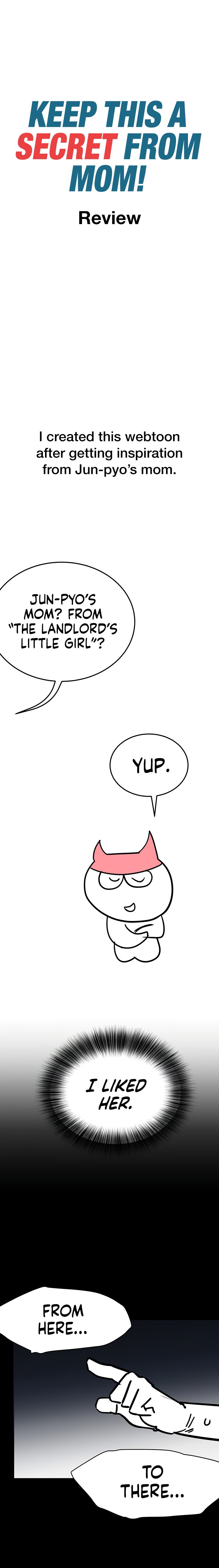 Keep This a Secret From Mom! Chapter 100.5 - Page 1