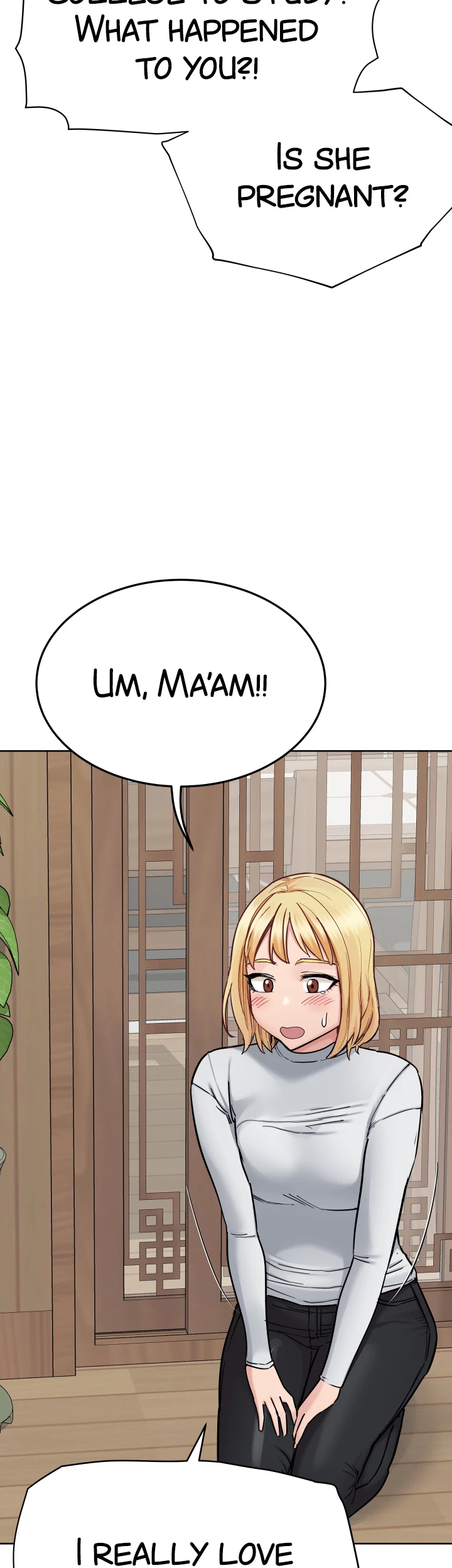 Keep This a Secret From Mom! Chapter 100 - Page 56