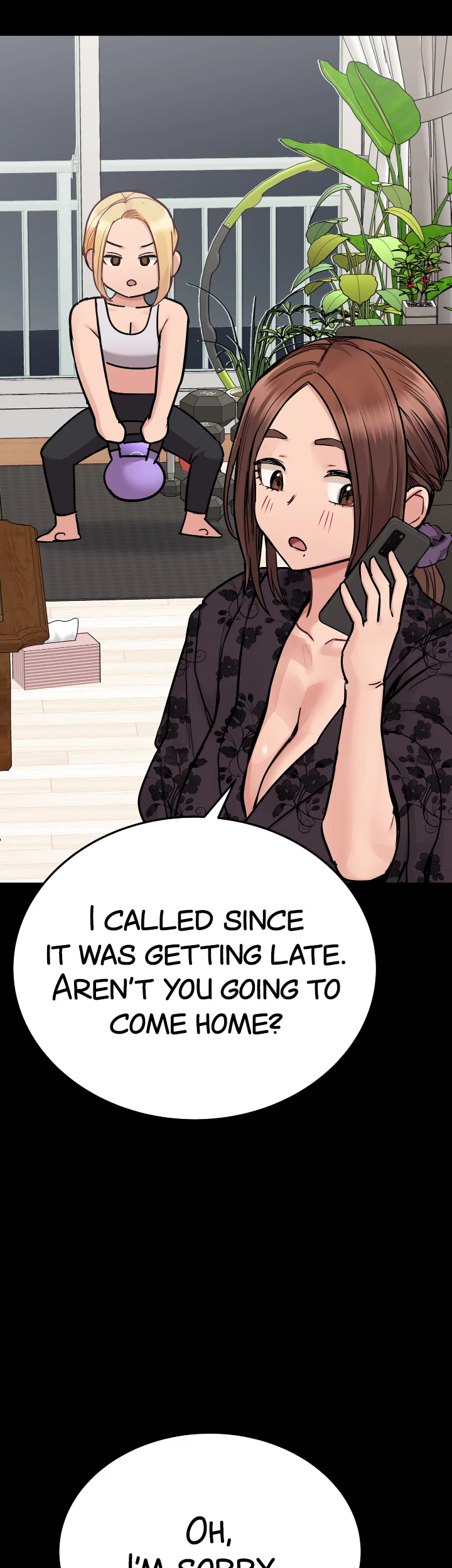 Keep This a Secret From Mom! Chapter 80 - Page 55