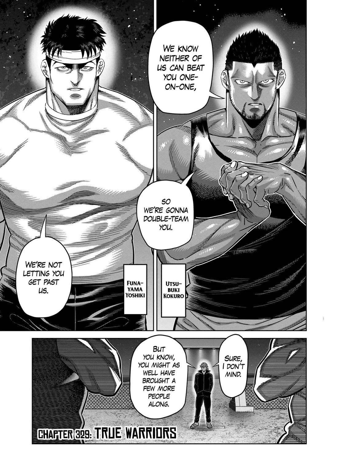 Kengan Omega Chapter 329 - Page 1