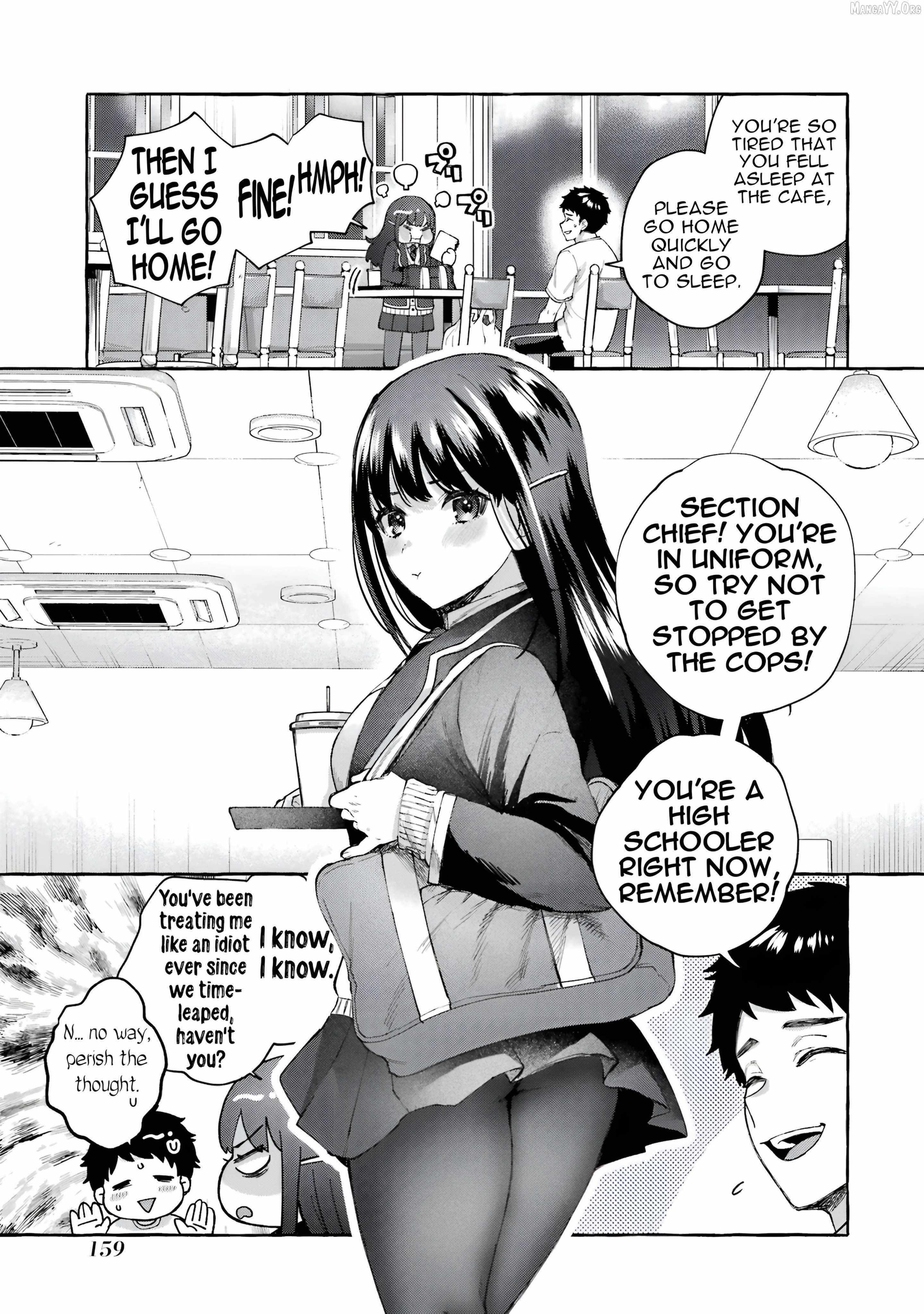 Kibishii Onna Joushi ga Koukousei ni Modottara Ore ni Dere Dere suru Riyuu Chapter 8 - Page 36