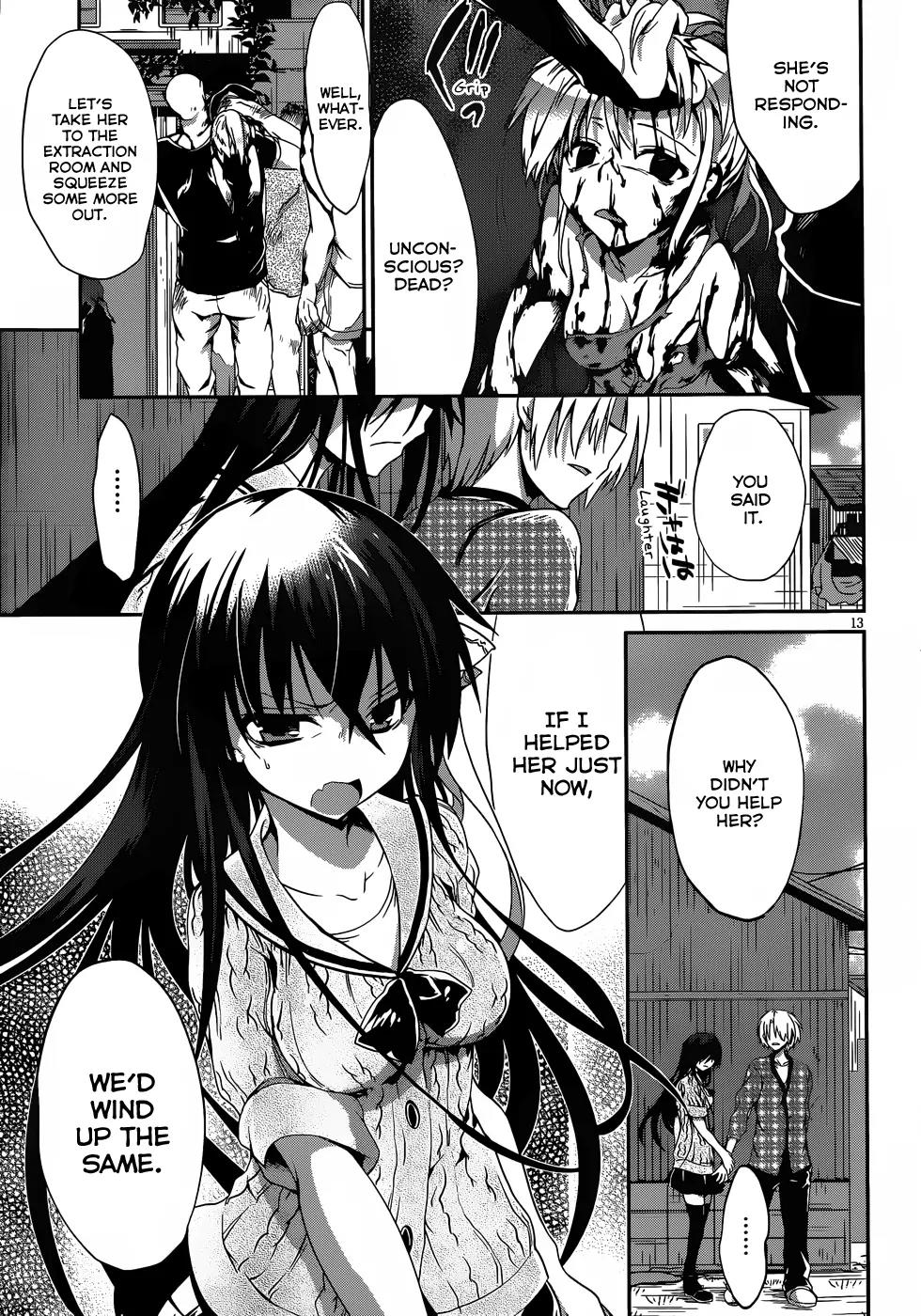 Kiryuuin Kaya ni Chi o Suwareru Dake no Kantan na Oshigoto Chapter 12.2 - Page 14