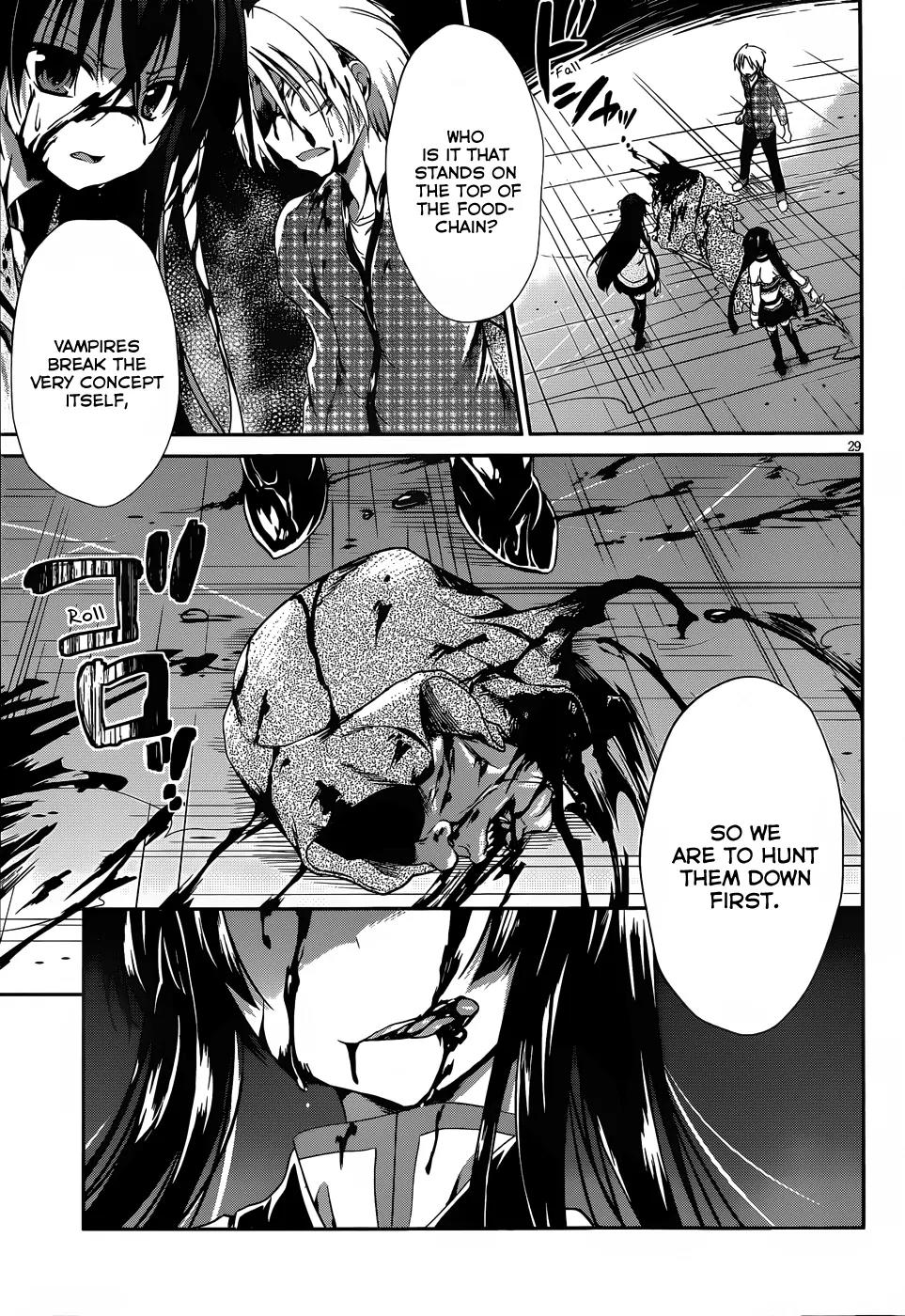 Kiryuuin Kaya ni Chi o Suwareru Dake no Kantan na Oshigoto Chapter 12.2 - Page 30