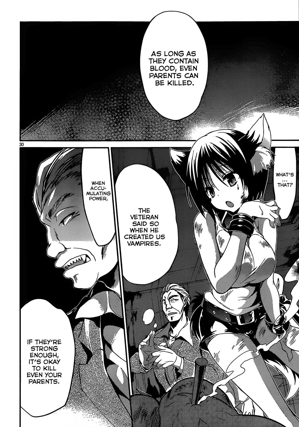 Kiryuuin Kaya ni Chi o Suwareru Dake no Kantan na Oshigoto Chapter 13.1 - Page 31