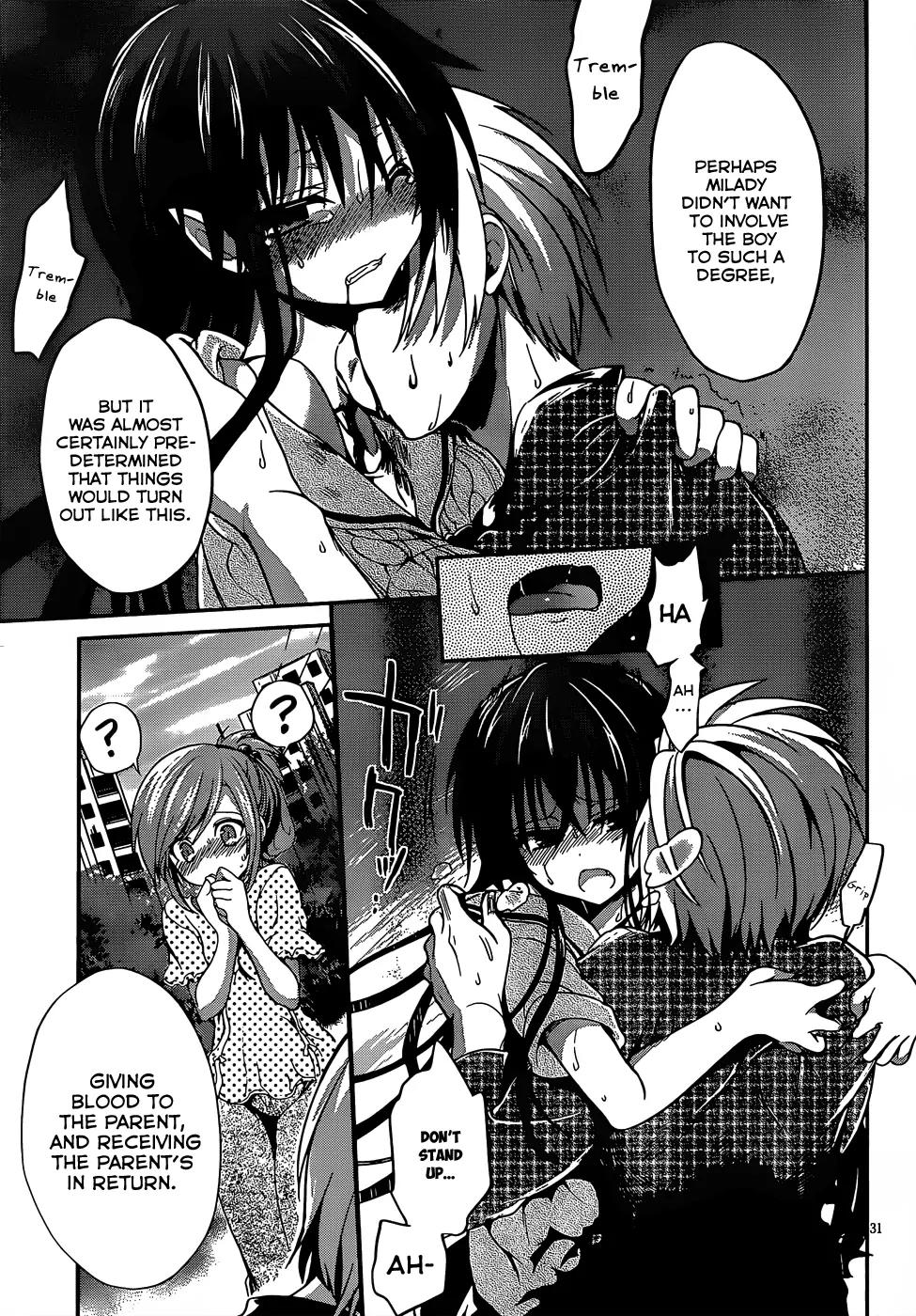 Kiryuuin Kaya ni Chi o Suwareru Dake no Kantan na Oshigoto Chapter 13.1 - Page 32