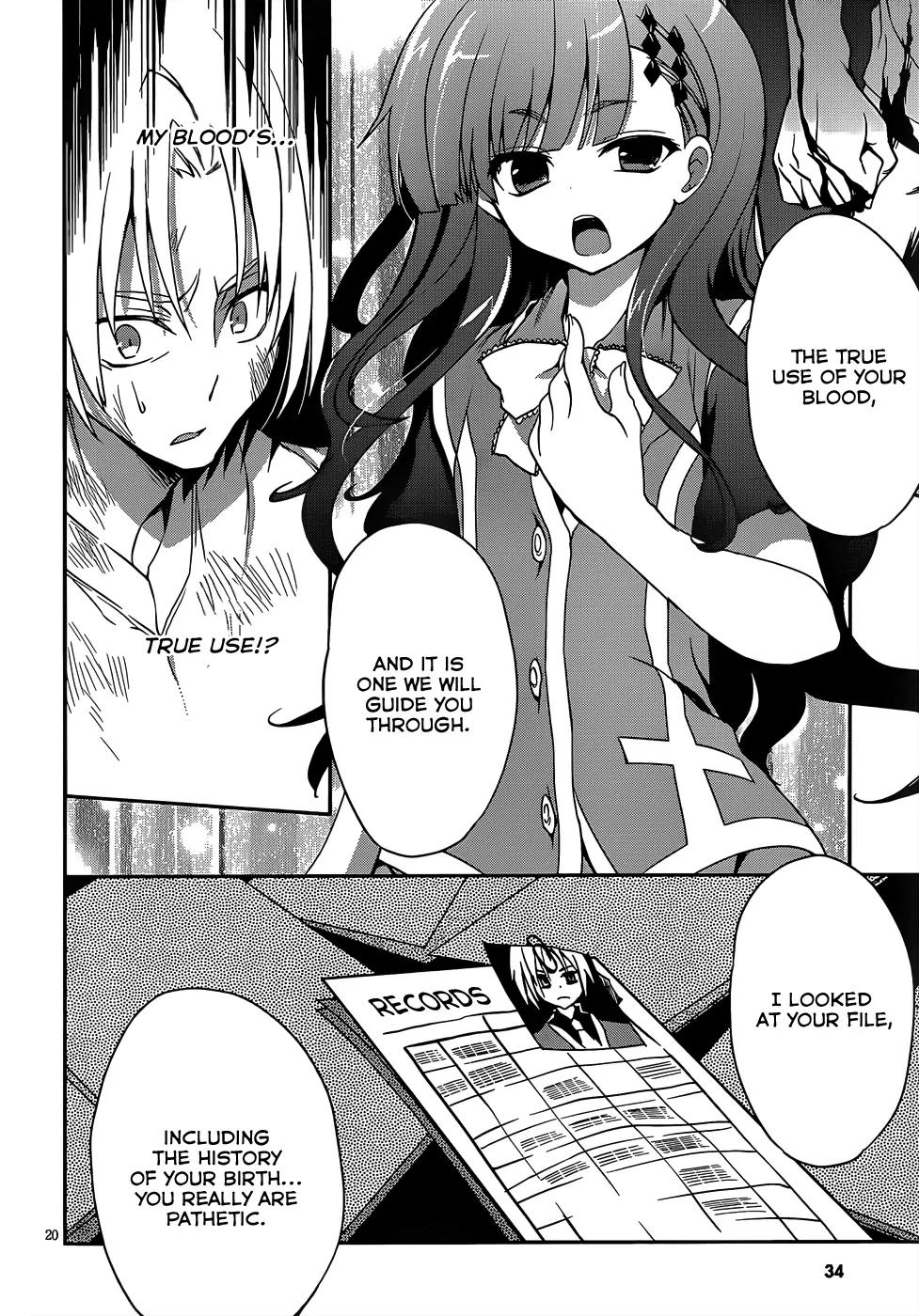 Kiryuuin Kaya ni Chi o Suwareru Dake no Kantan na Oshigoto Chapter 9 - Page 22