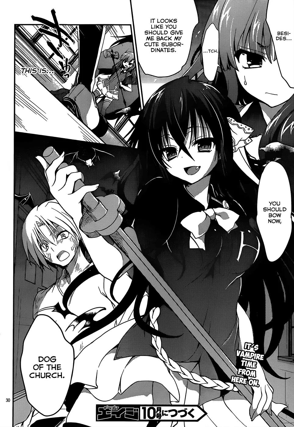 Kiryuuin Kaya ni Chi o Suwareru Dake no Kantan na Oshigoto Chapter 9 - Page 32