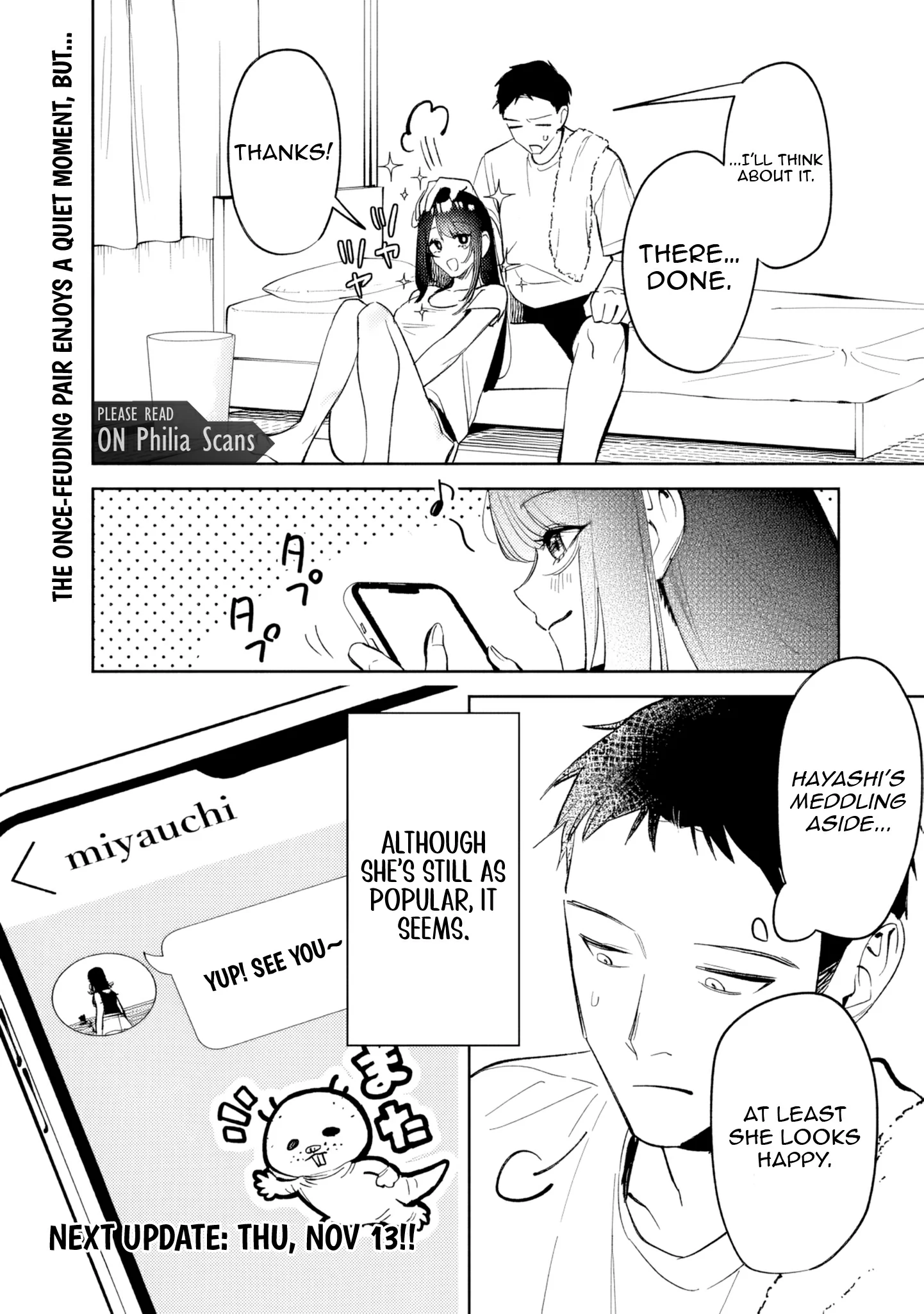 Koko Jidai ni Gomandatta Jou sama to no Dousei Seikatsu wa Igaito Igokochi ga Warukunai Chapter 24 - Page 19