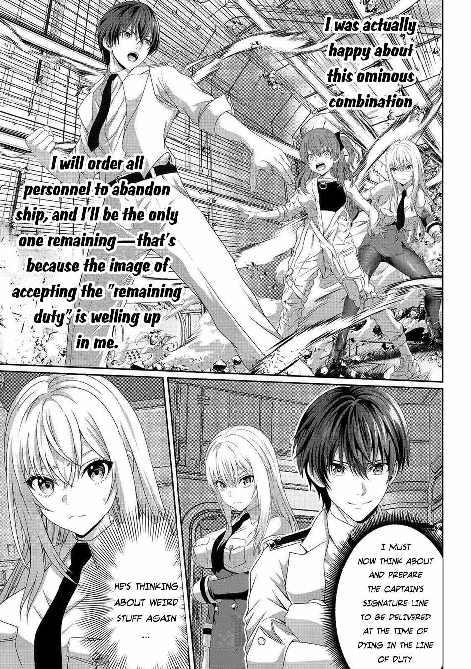 Koko wa Makasete Sakini Ike! wo shitai Shinitagari no Nozomanu Uchuu Gekokujou Chapter 9 - Page 6