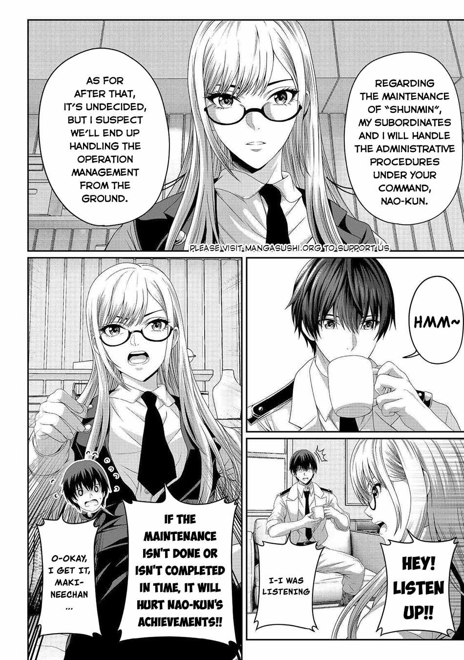 Koko wa Makasete Sakini Ike! wo shitai Shinitagari no Nozomanu Uchuu Gekokujou Chapter 9 - Page 9