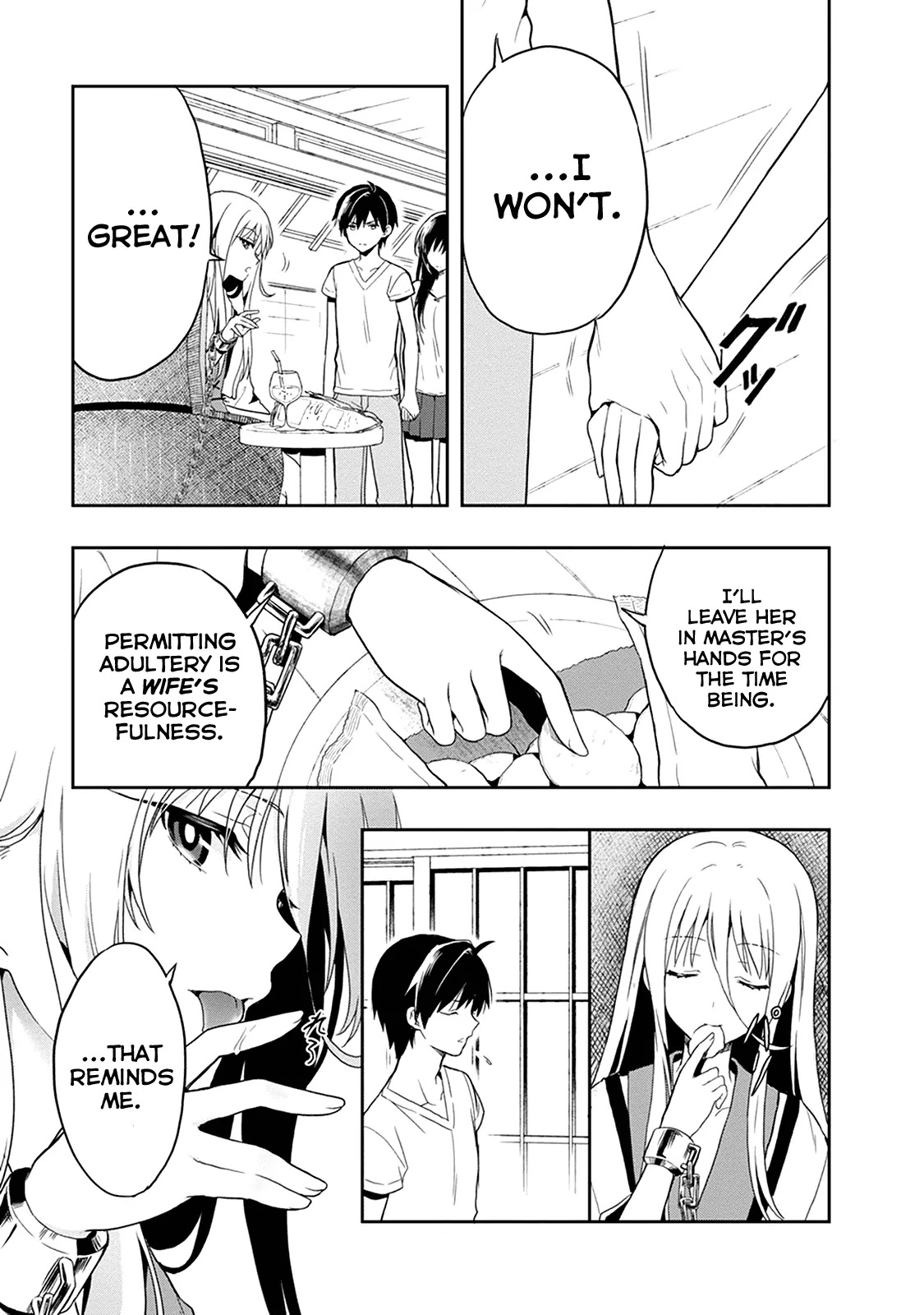 Kono Shima ni wa Midara de Jaaku na Mono ga Sumu Chapter 19 - Page 9