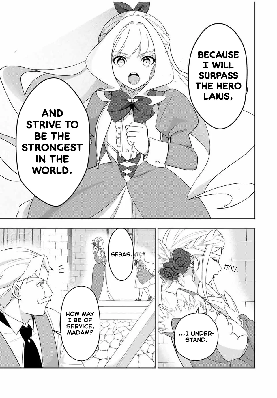 Koujo Tensei: Densetsu no Dai Madoushi, Hime Kishi to Narite Densetsu no Reijou Kishidan o Tsukuri Musou Suru Chapter 1 - Page 44