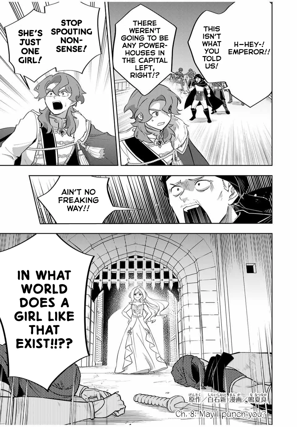 Koujo Tensei: Densetsu no Dai Madoushi, Hime Kishi to Narite Densetsu no Reijou Kishidan o Tsukuri Musou Suru Chapter 8 - Page 1