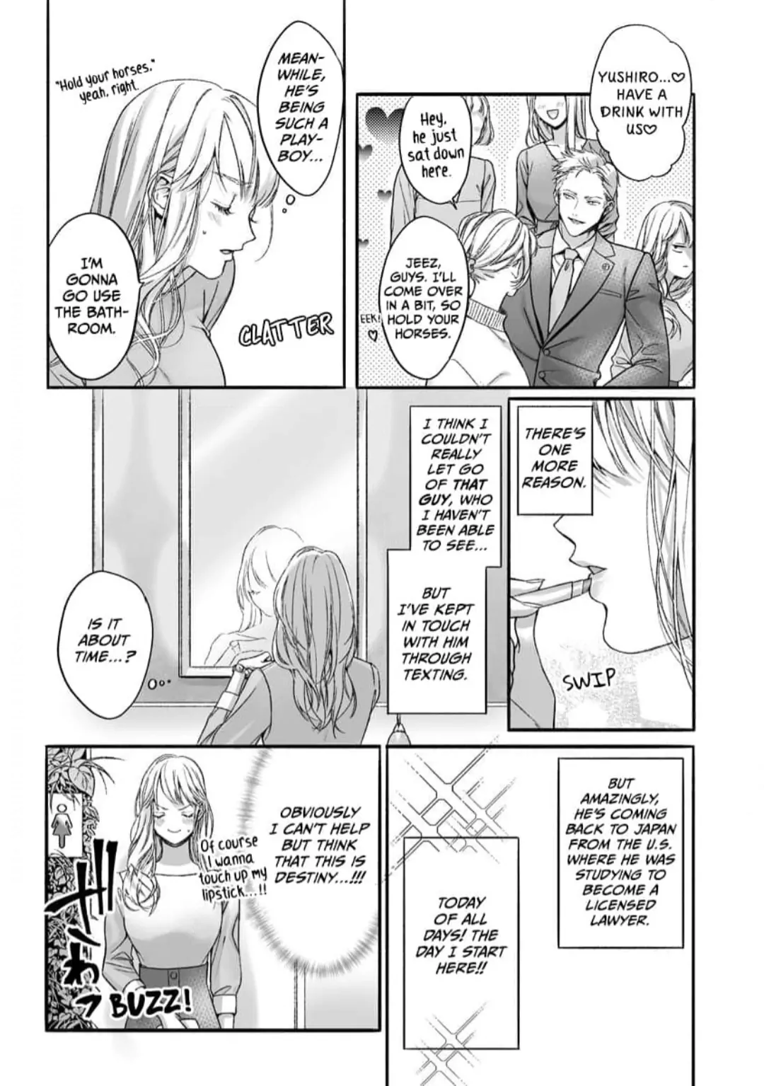 Kuro Bengoshi no Chijou Sekai de Ichiban Omoi Junai Chapter 1 - Page 9