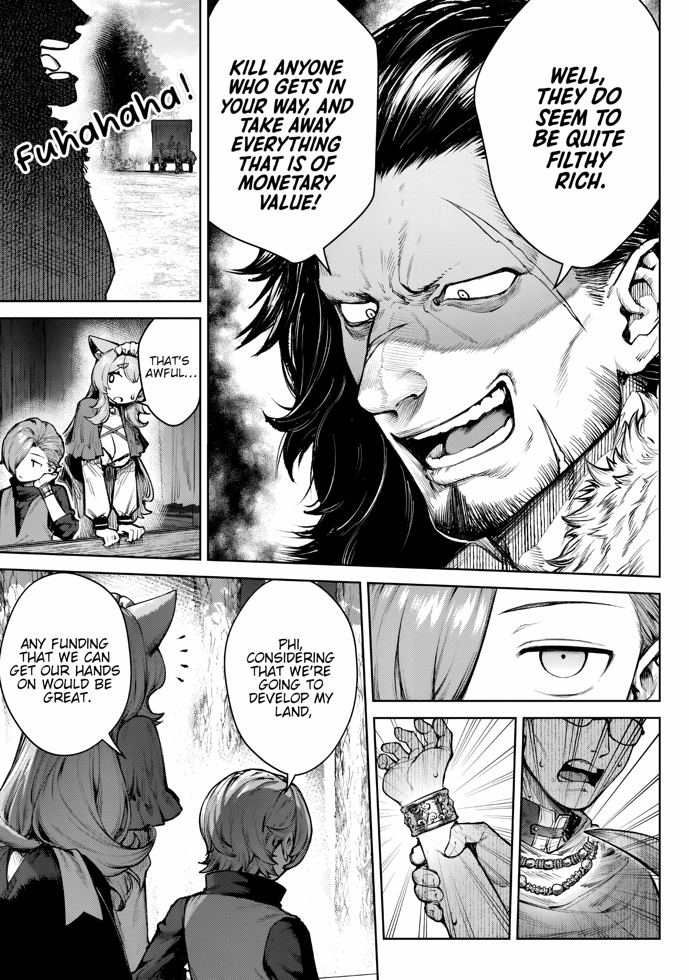 Kuromaku Ikka ni Tensei Shita kedo Gensaku Mushishite Dokuritsu Suru Chapter 4 - Page 8