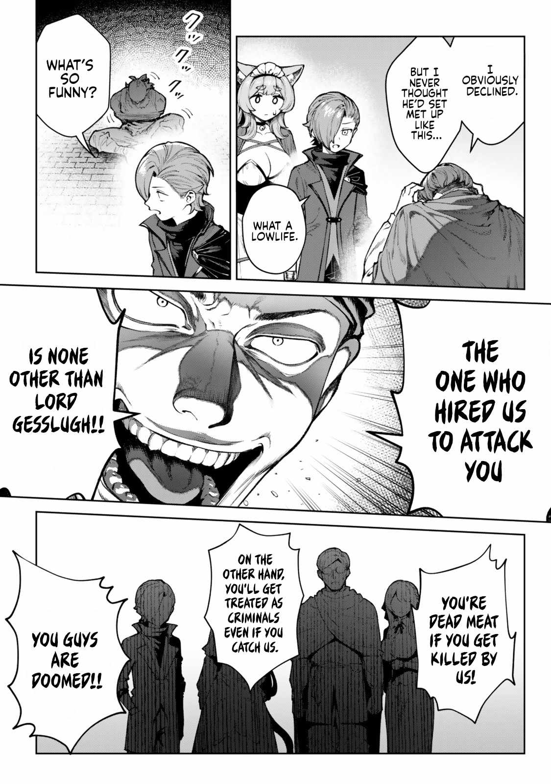 Kuromaku Ikka ni Tensei Shita kedo Gensaku Mushishite Dokuritsu Suru Chapter 5.2 - Page 8