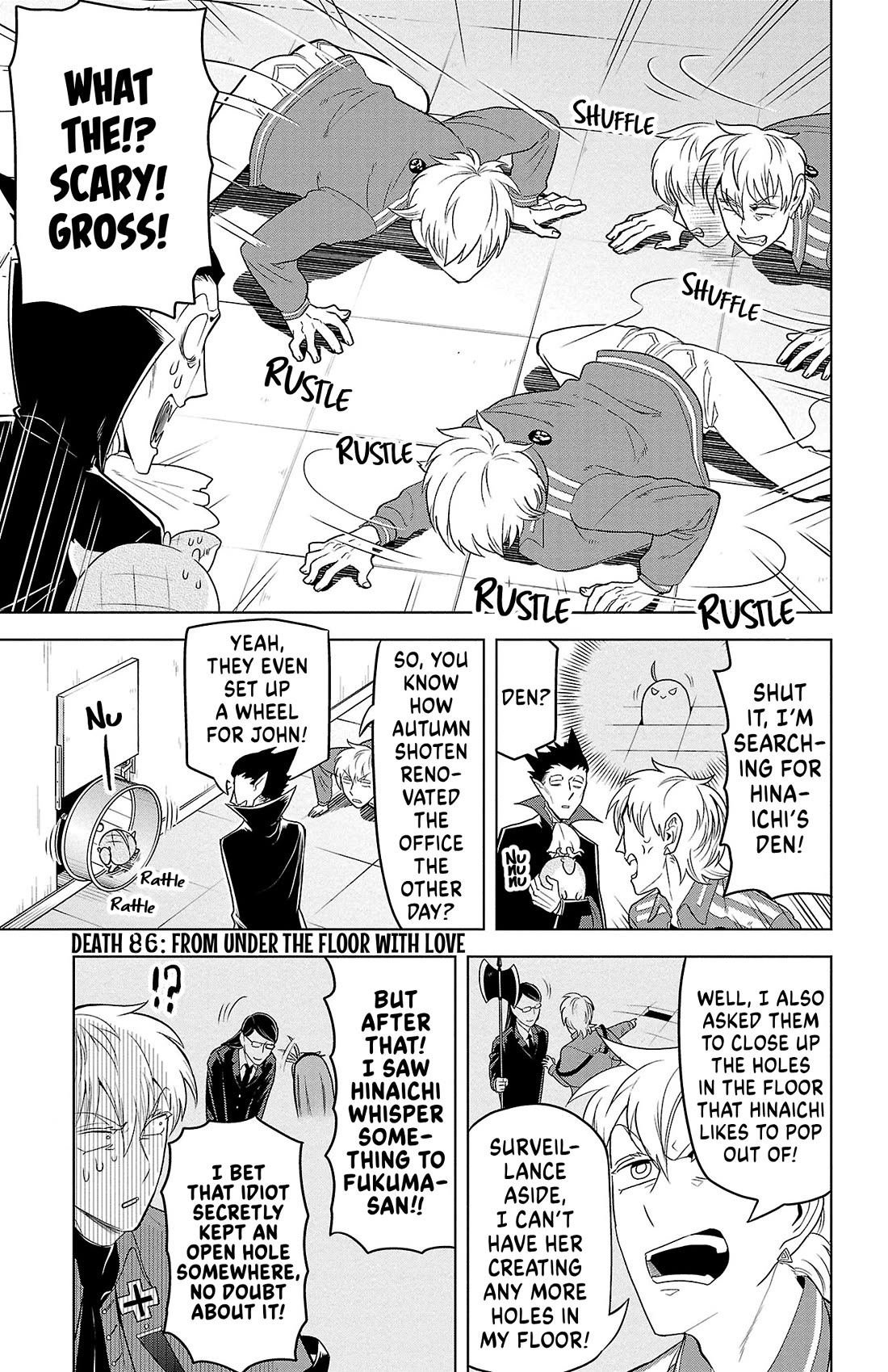 Kyuuketsuki Sugu Shinu Chapter 86 - Page 1